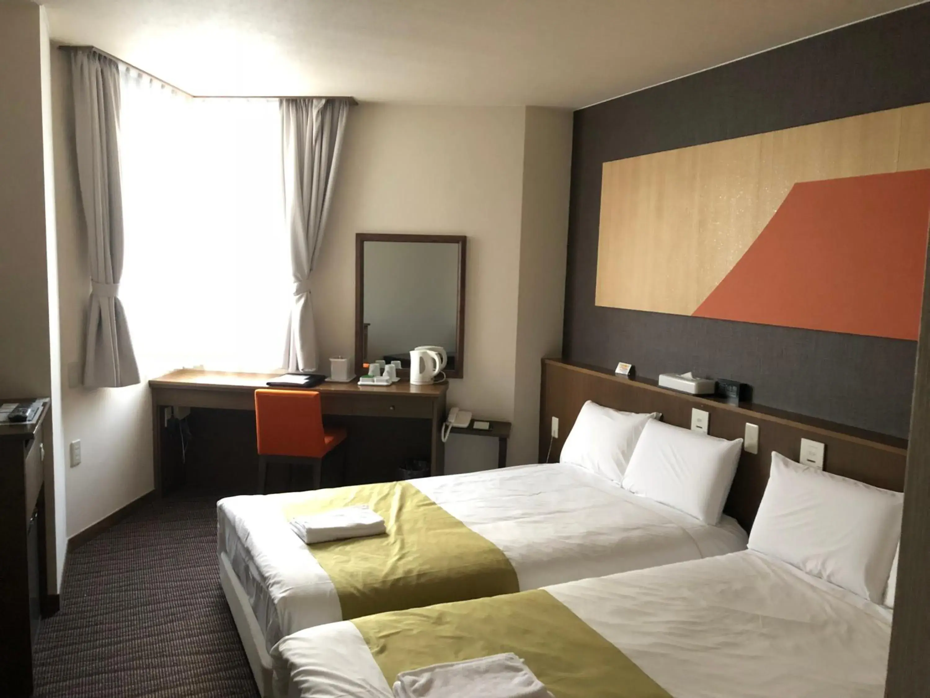 Photo of the whole room, Bed in Fujisan Station Hotel