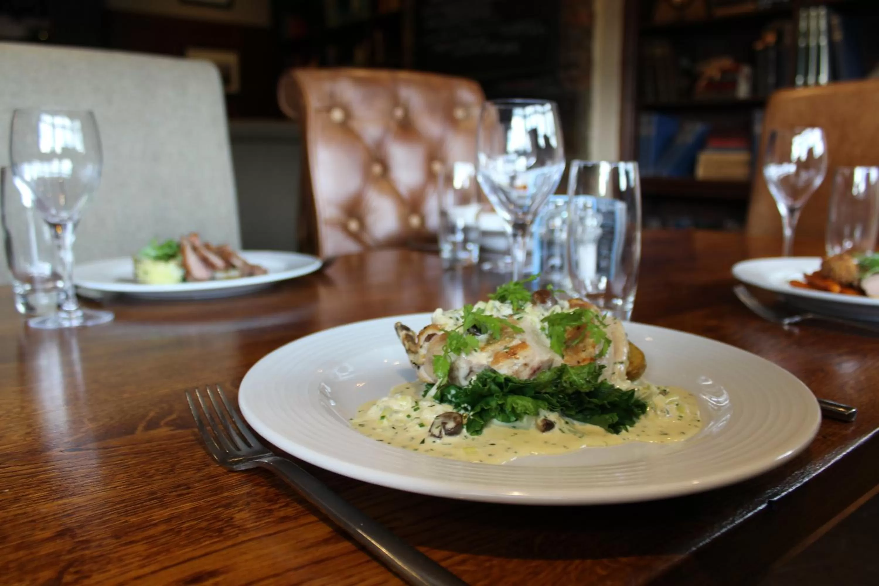 Food close-up in Blue Bell Country Inn