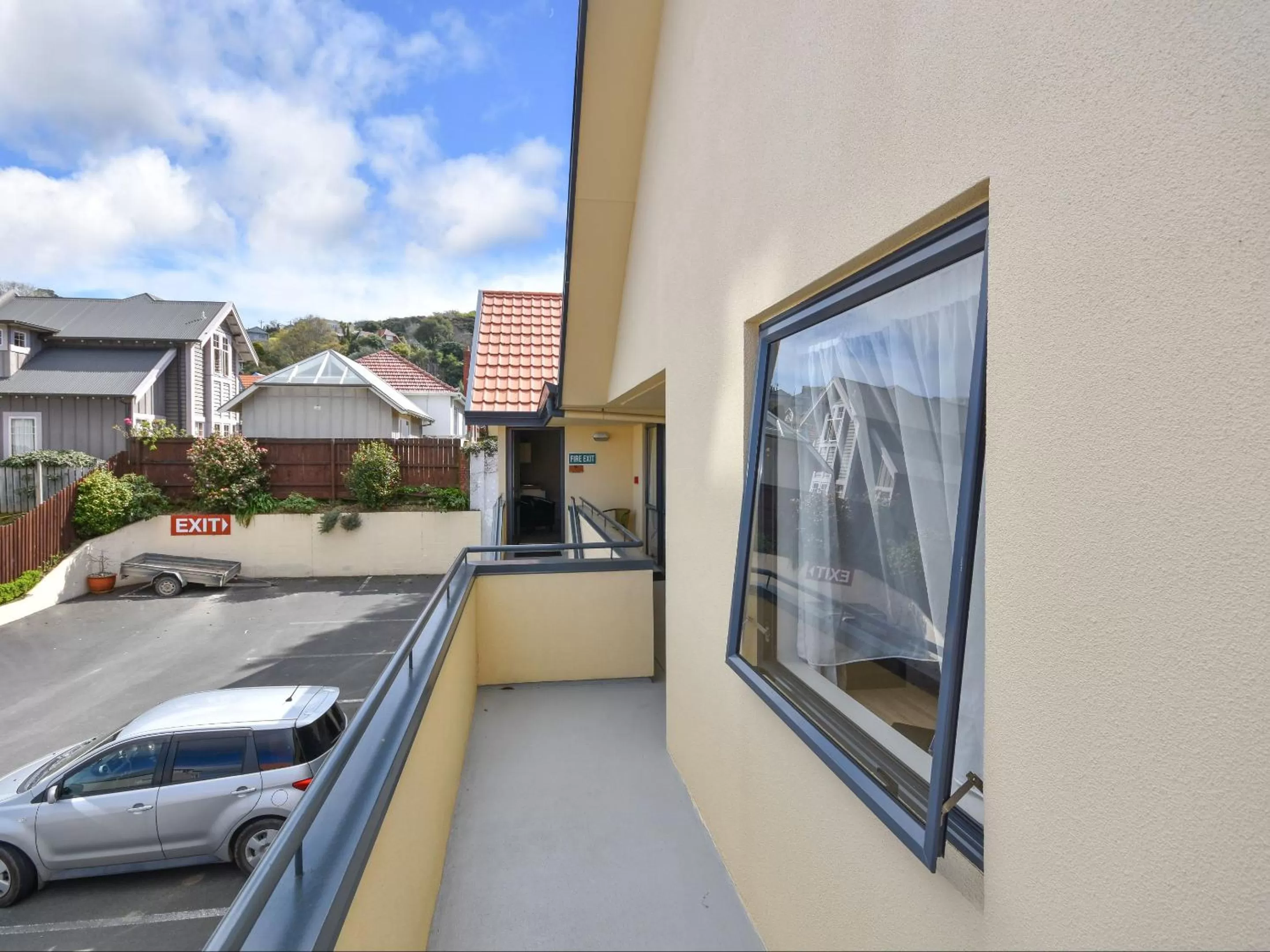 Balcony/Terrace in Bella Vista Motel Dunedin