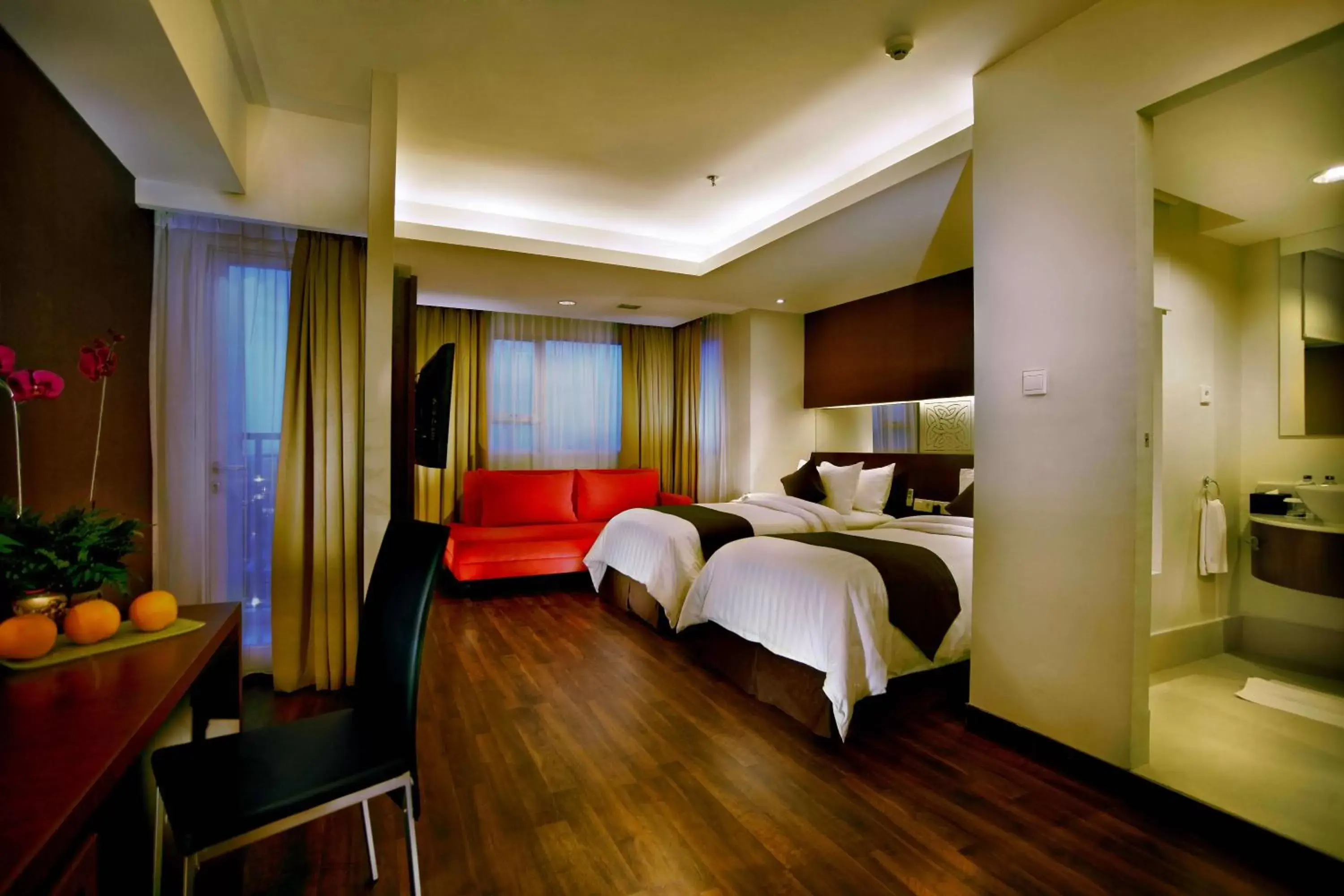 Photo of the whole room, Bed in ASTON Pluit Hotel & Residence