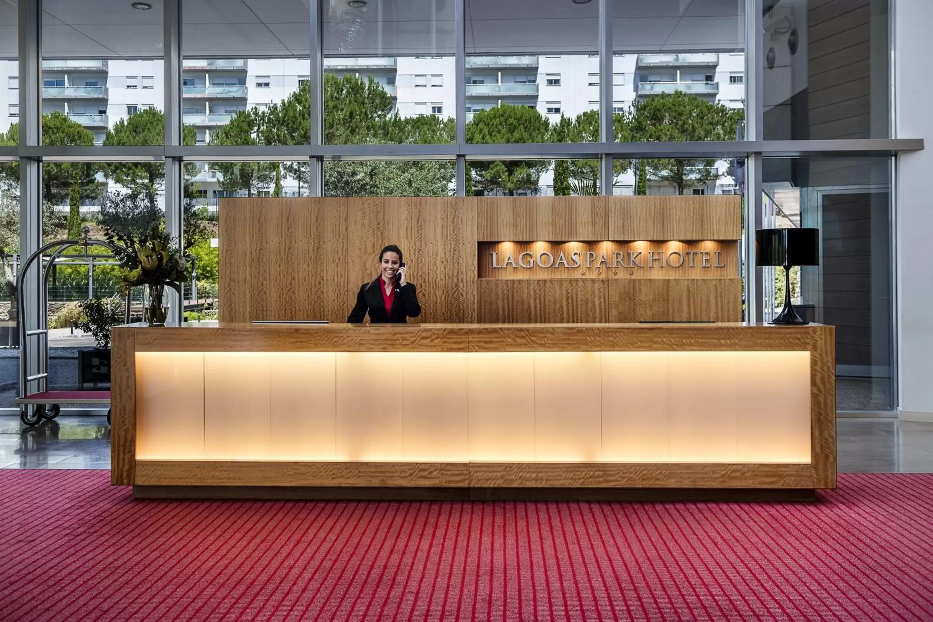 Lobby or reception in Lagoas Park Hotel