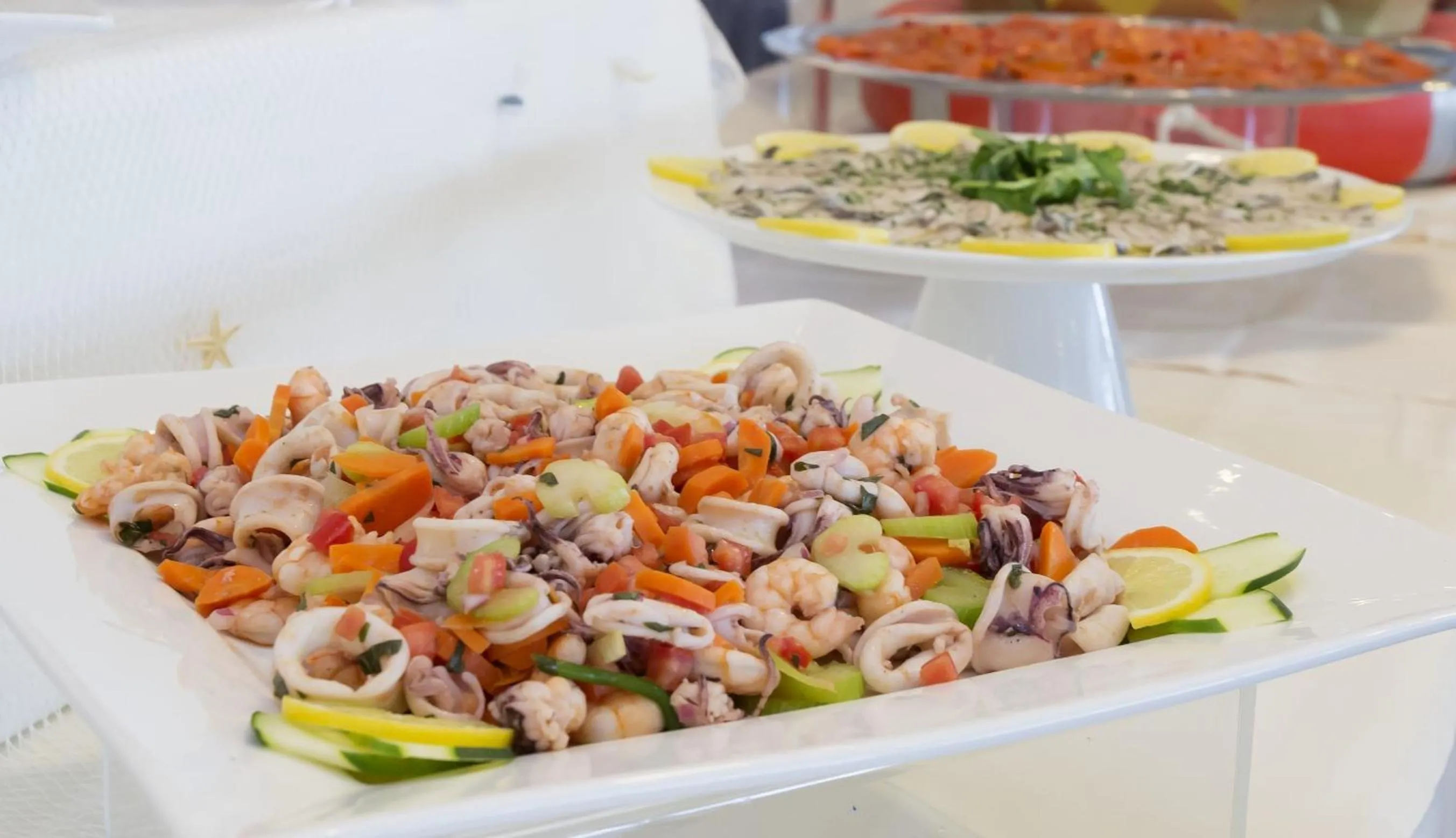 Food close-up in Hotel Tiffany's