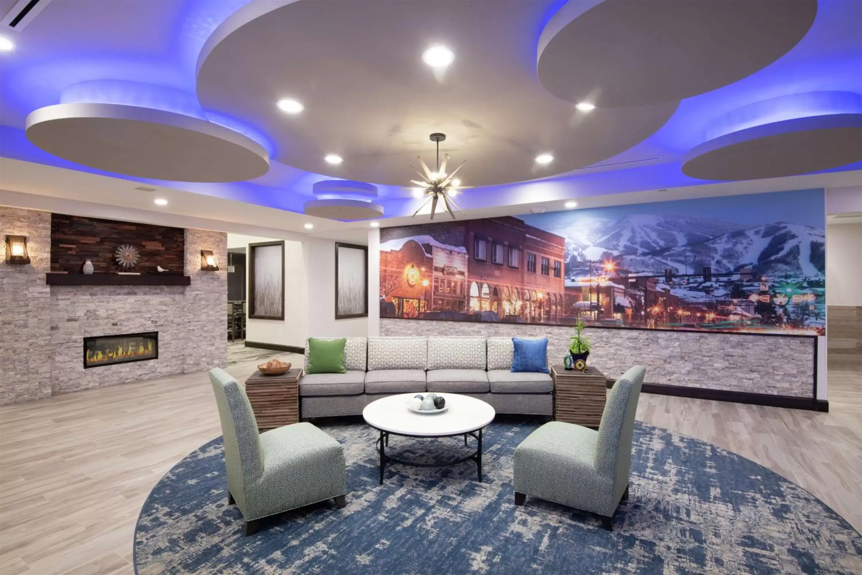 Lobby or reception in Homewood Suites By Hilton Steamboat Springs