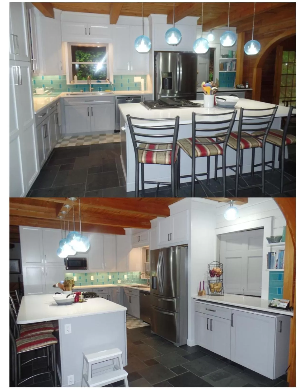 Kitchen or kitchenette in Creekside Paradise Bed and Breakfast