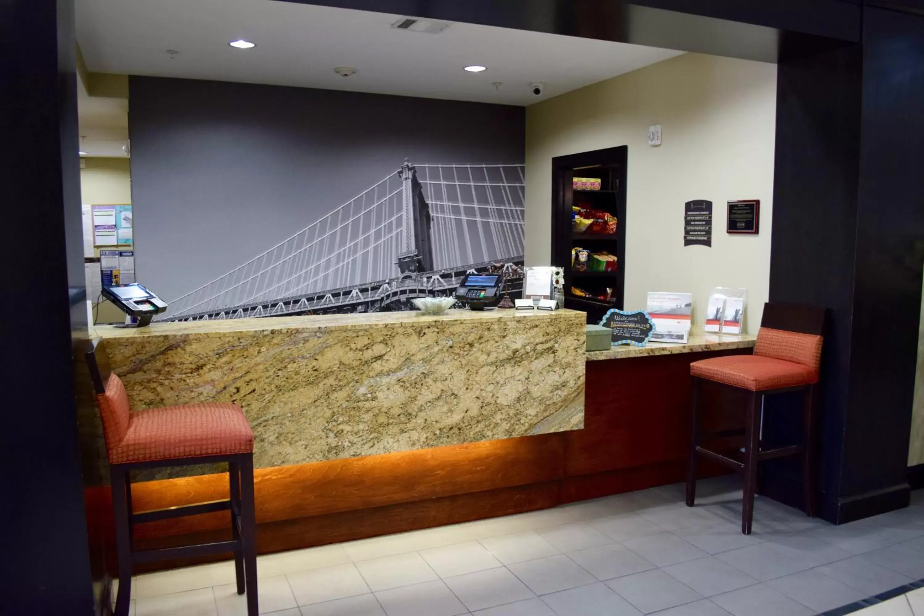 Lobby or reception, Lobby/Reception in Staybridge Suites Houston Stafford - Sugar Land, an IHG Hotel