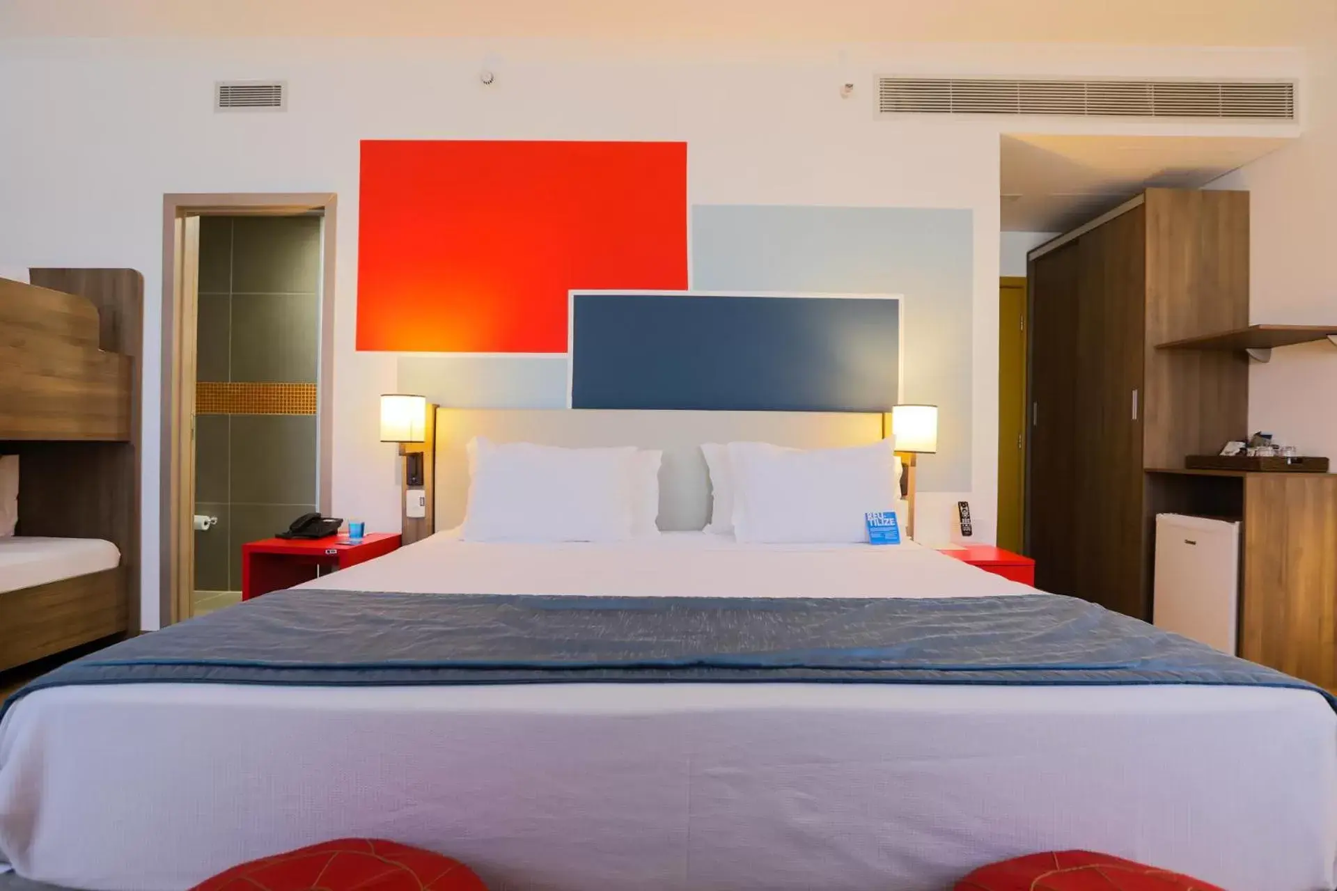 Bed in TRYP By Wyndham Ribeirão Preto