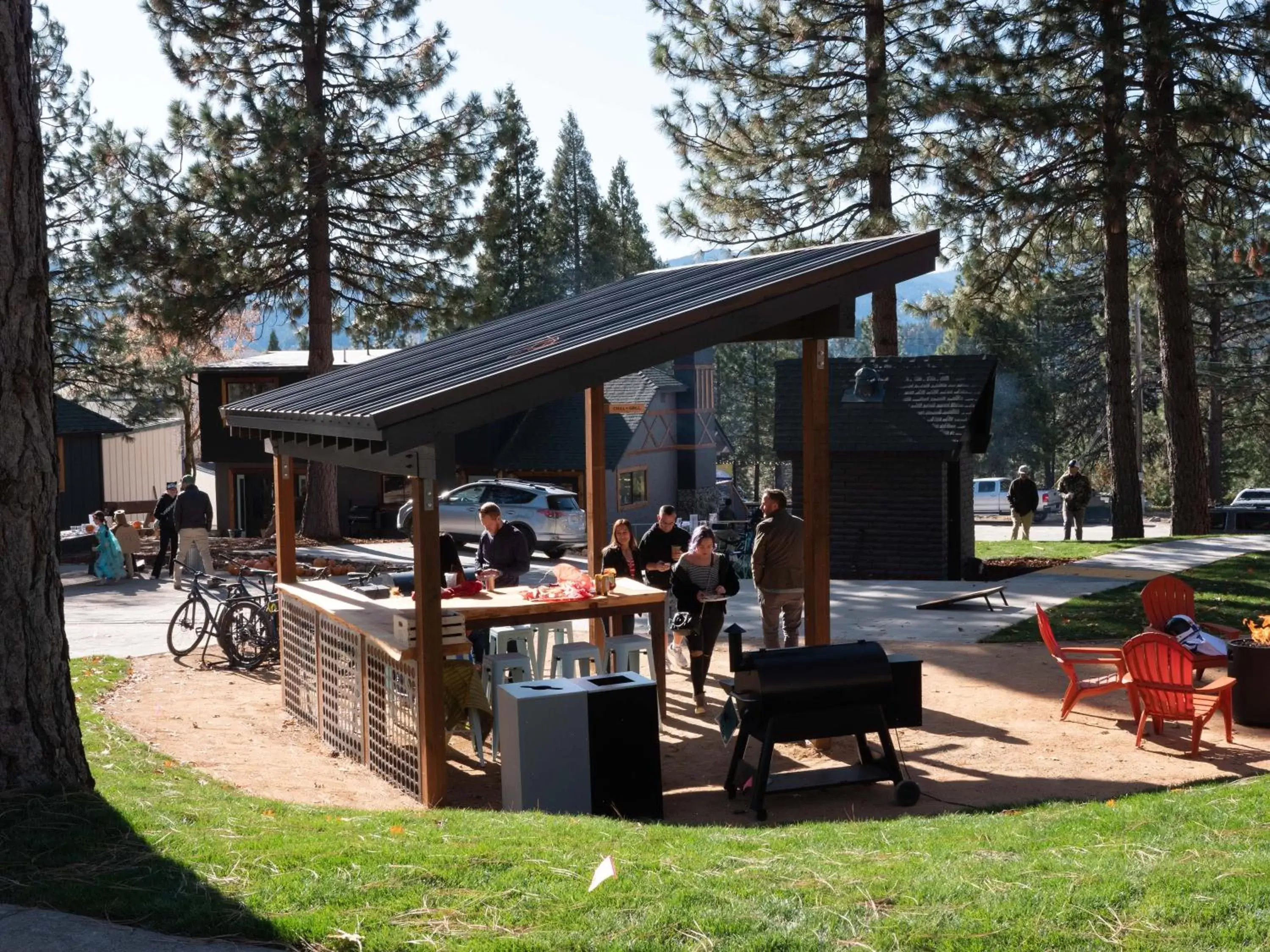 BBQ facilities in LOGE Mt. Shasta