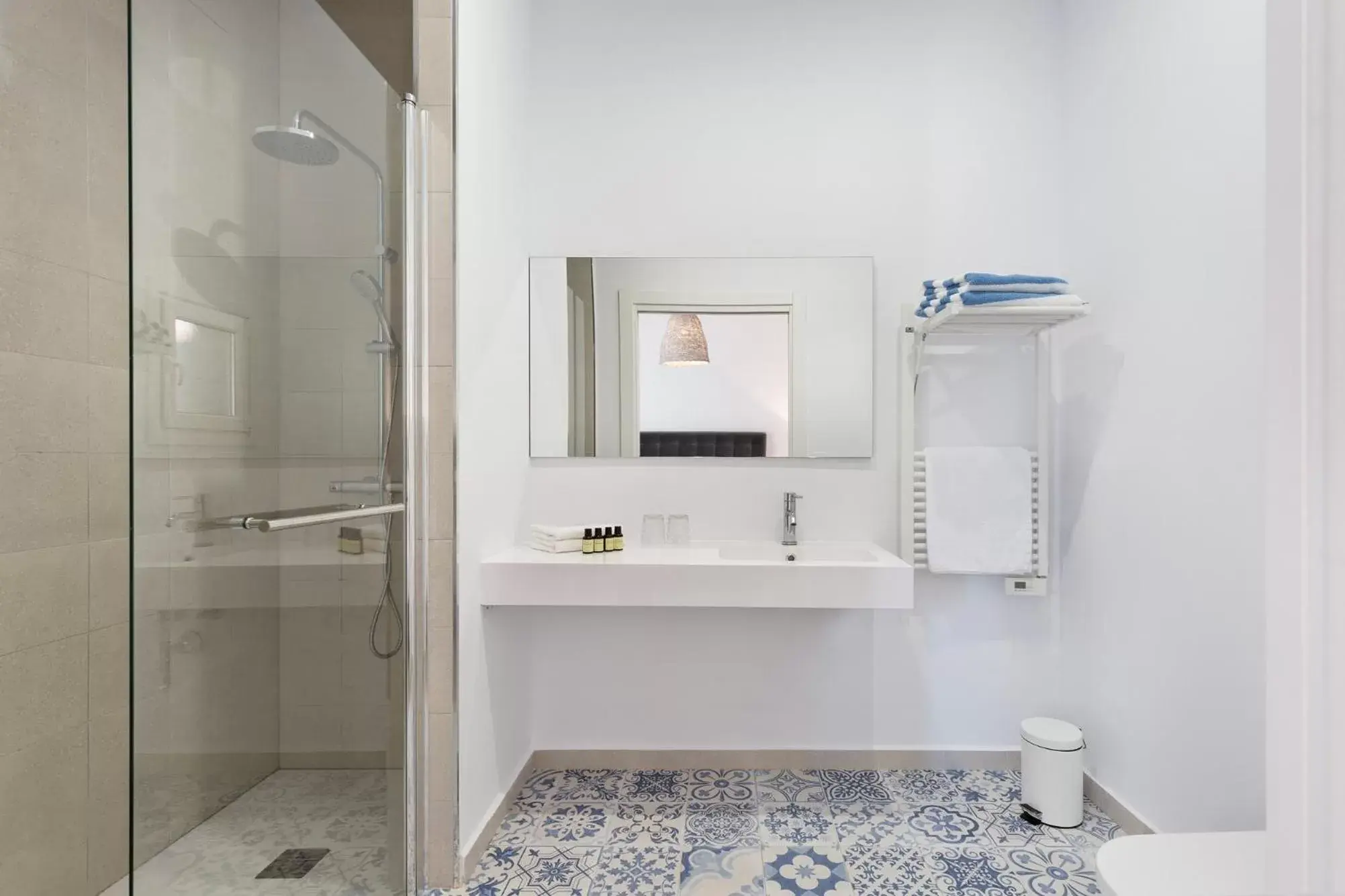 Shower, Bathroom in Masia Can Rovira - ESC1852