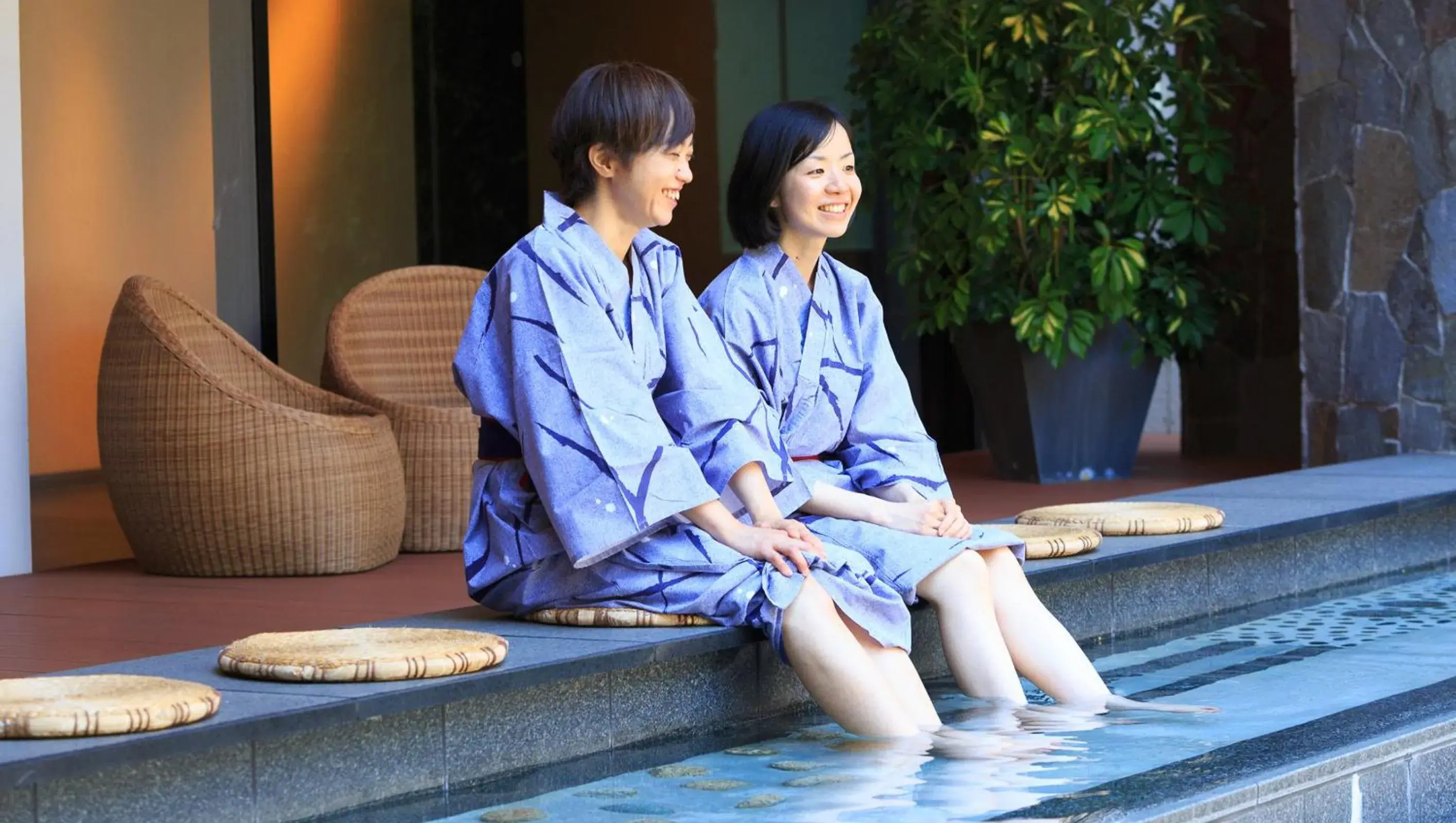 Hot Spring Bath in Laforet club Ito onsen Yunoniwa
