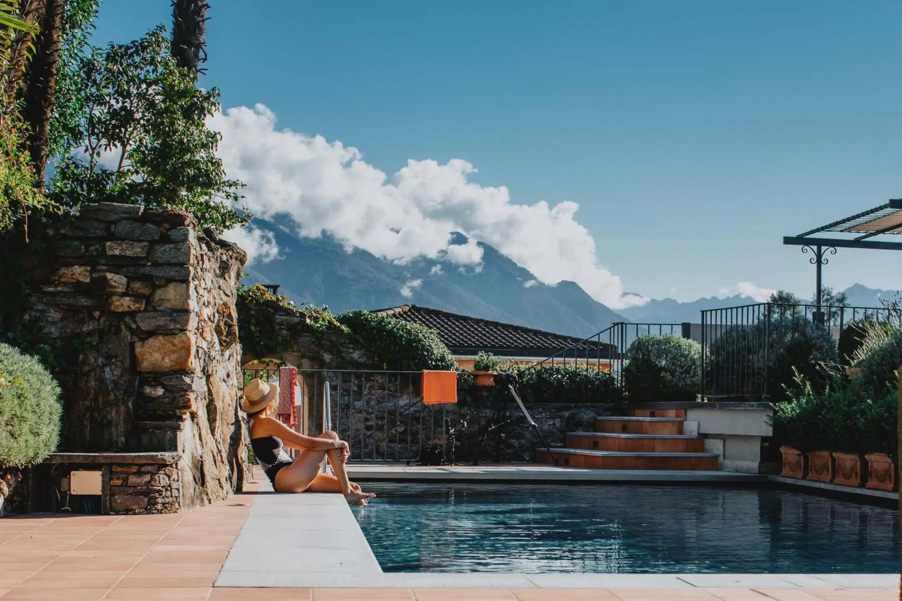Pool view, Swimming Pool in Art Hotel Riposo
