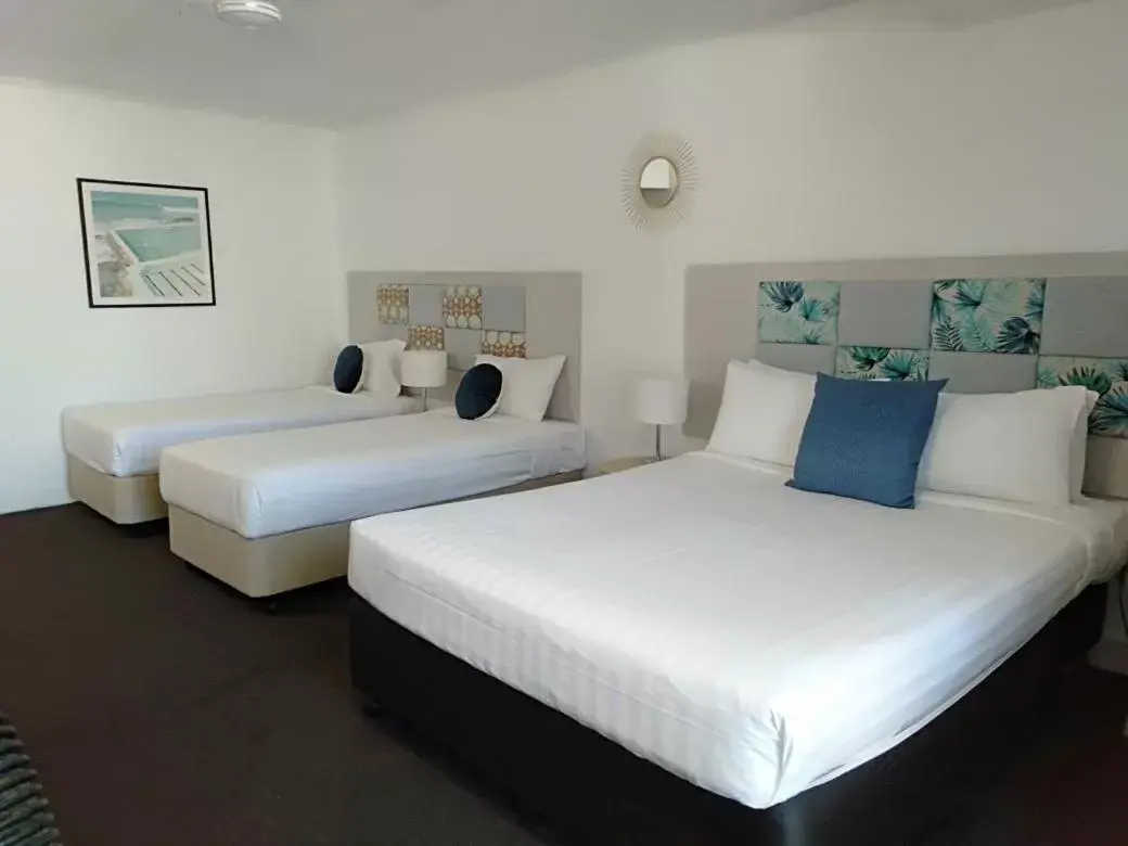 Bed in Greenmount Beach House