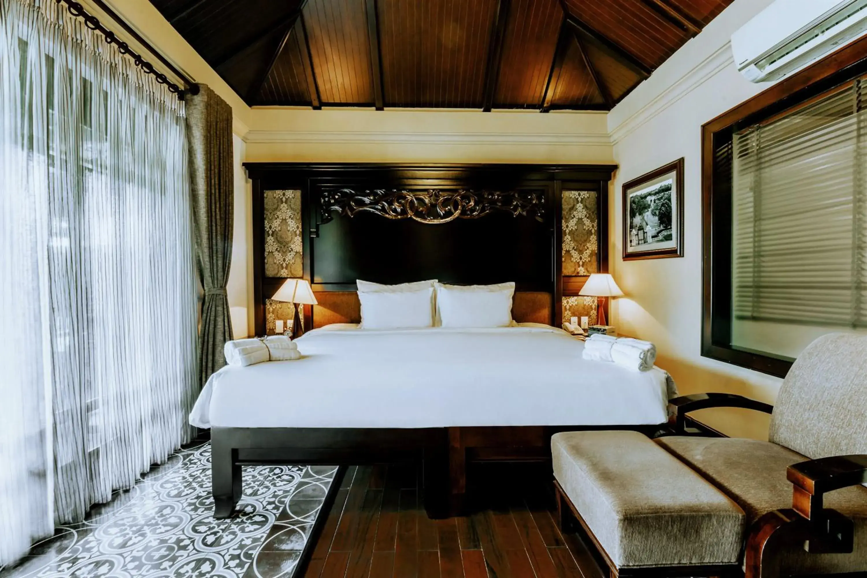 Photo of the whole room, Bed in Anja Beach Resort & Spa