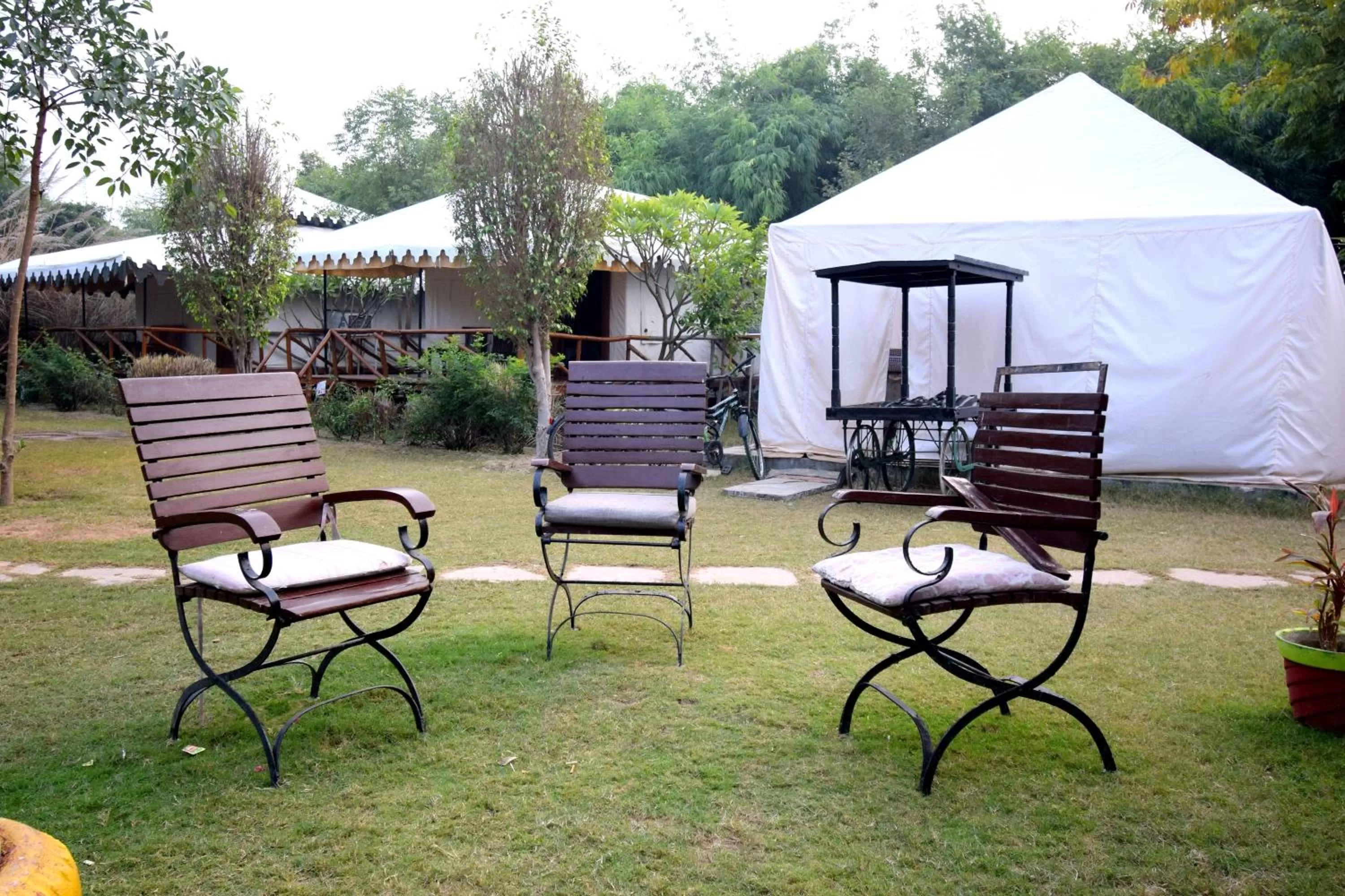 Garden in Sultan Bagh Resort by The Sky Imperial