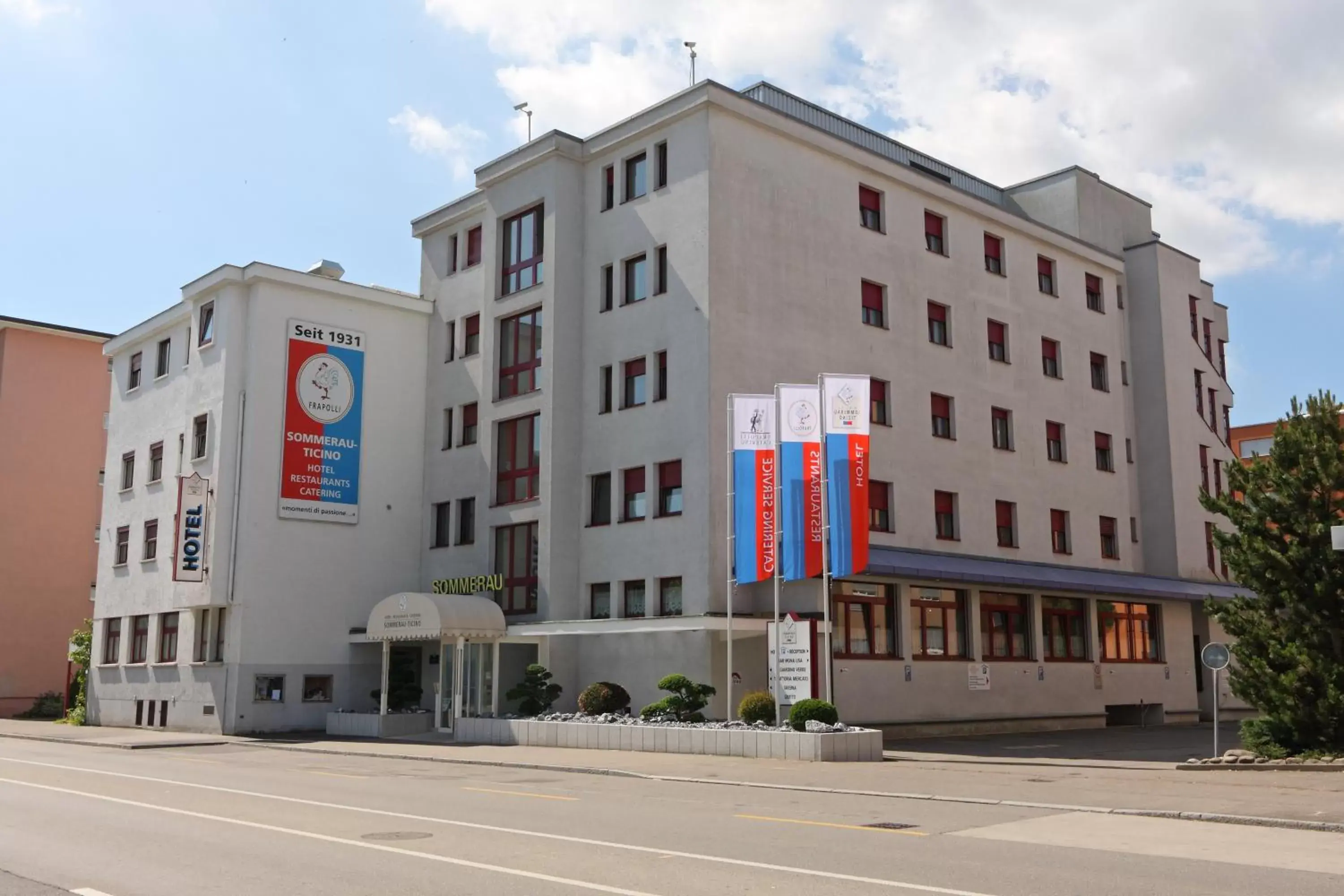 Facade/entrance, Property Building in Sommerau-Ticino Swiss Quality Hotel