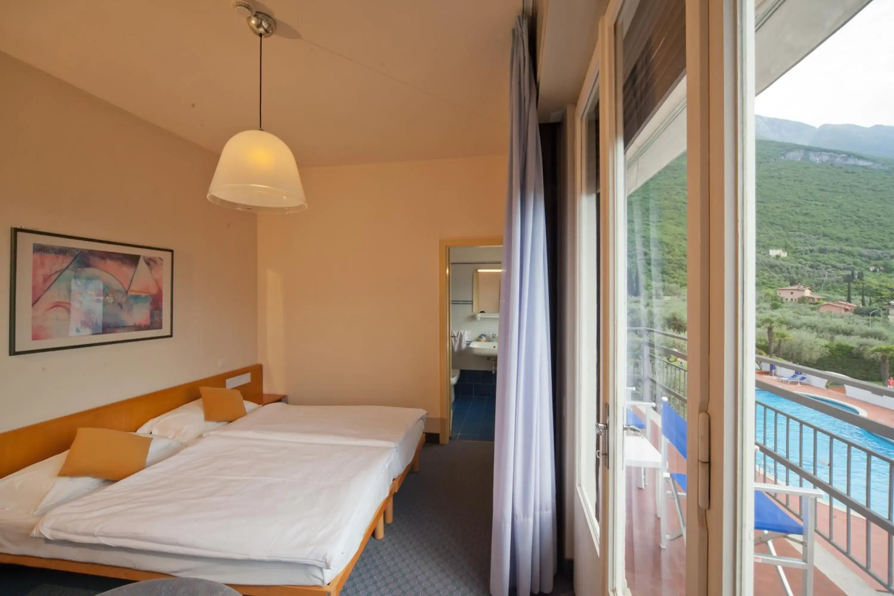 Bed in Club Hotel Olivi - Tennis Center