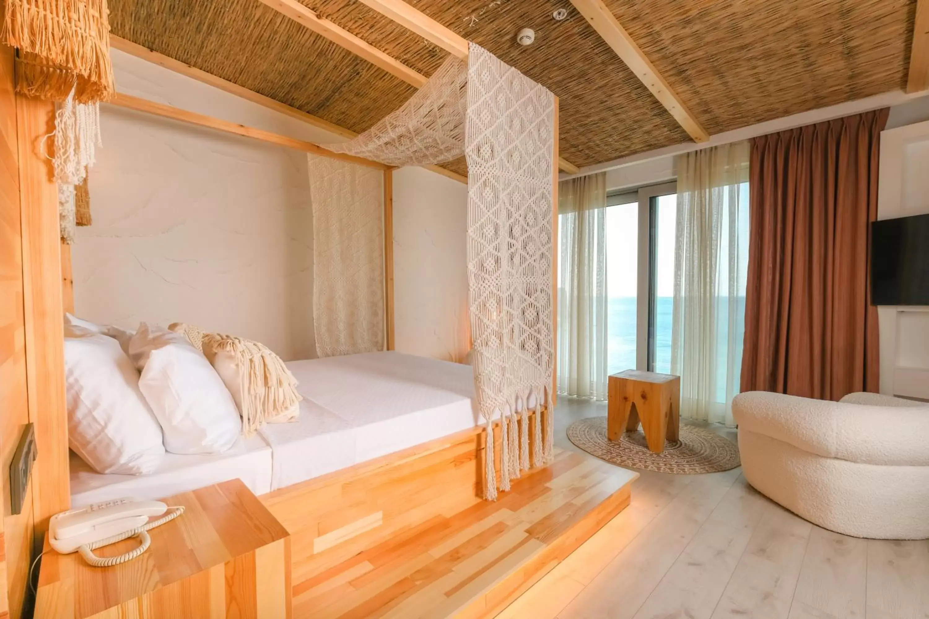 Bed in Bilem Hotel Beach & Spa Bed in Bilem Hotel Beach & Spa