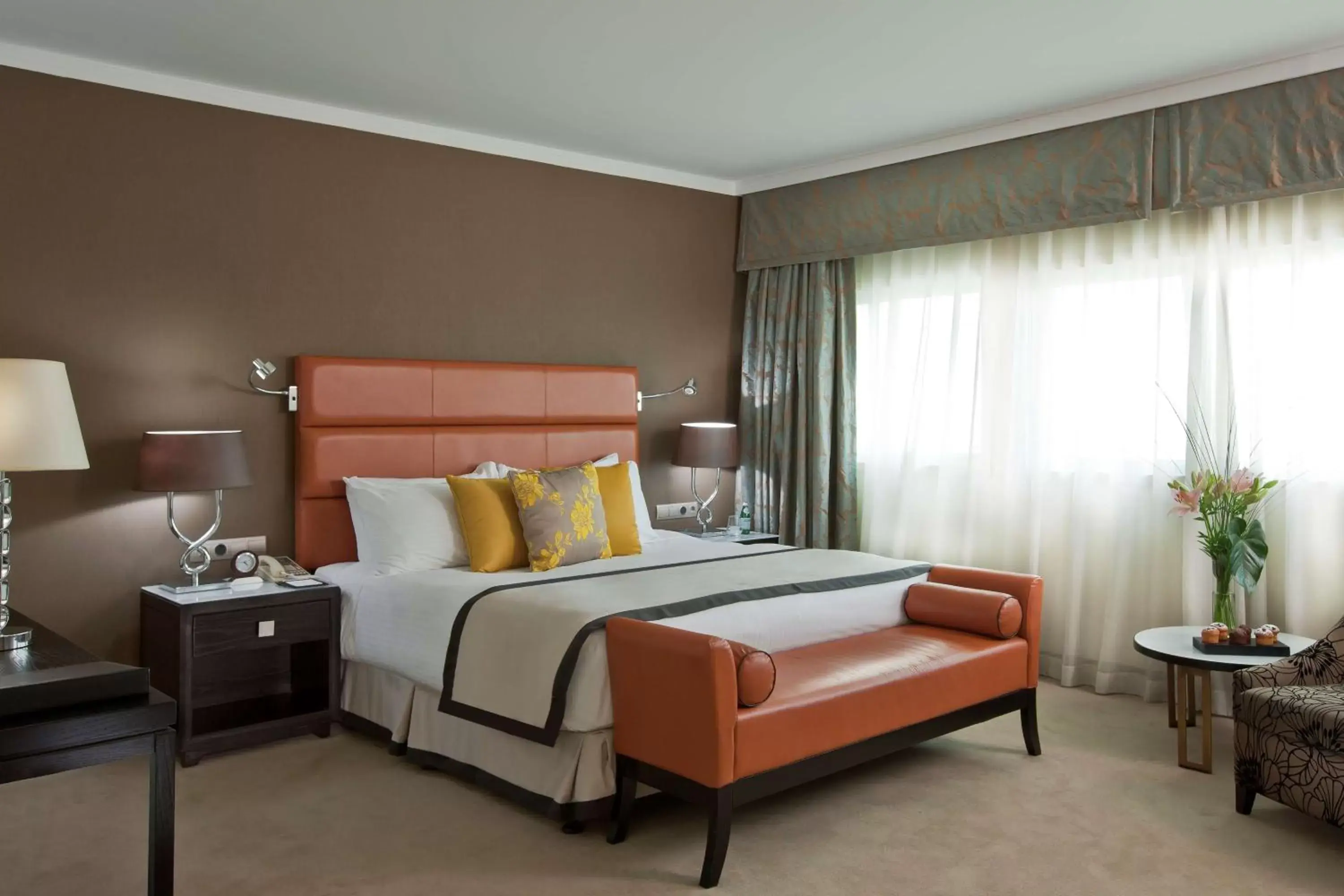 Living room, Bed in Hilton Cairo Heliopolis Hotel