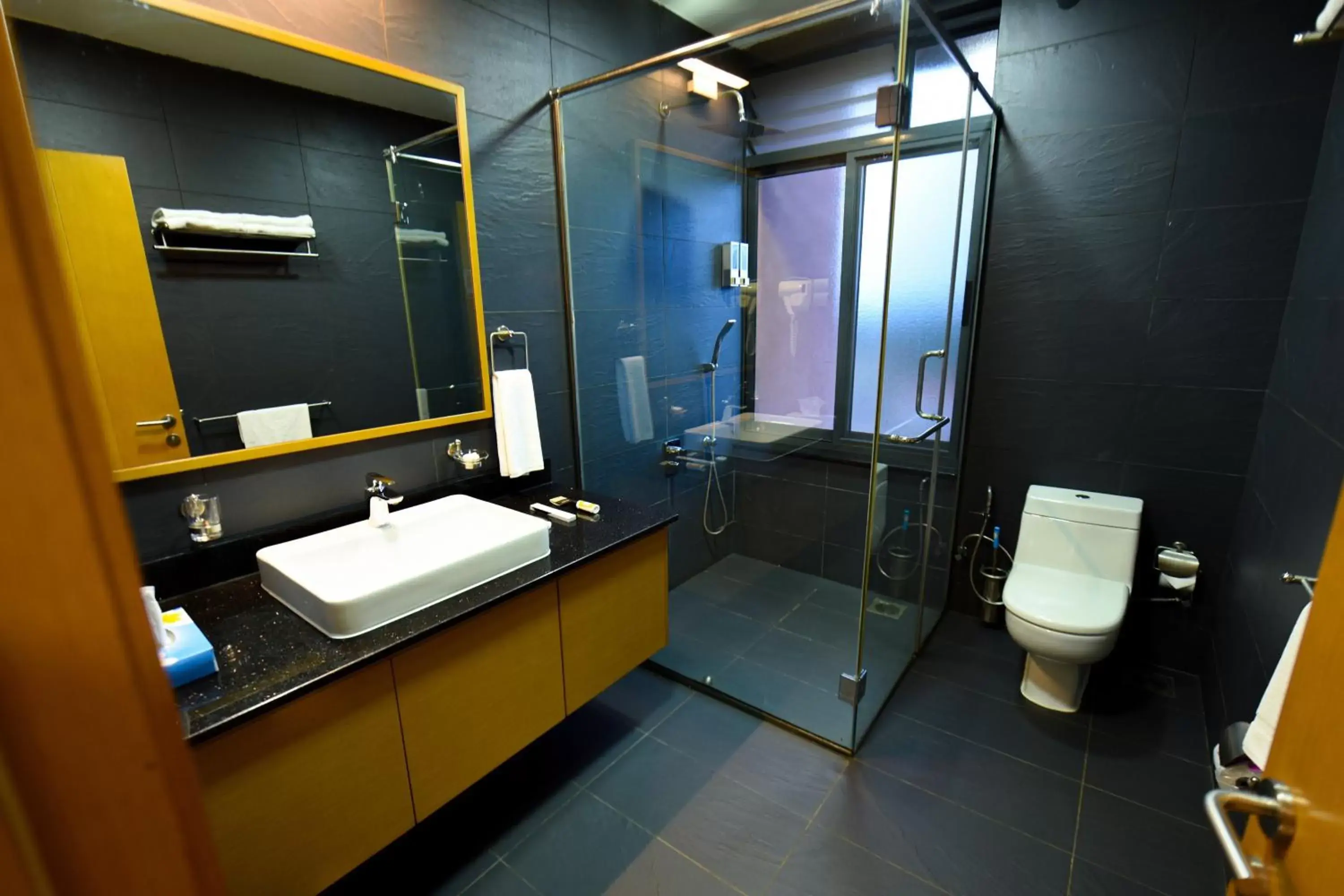 Shower, Bathroom in K Hotels Entebbe