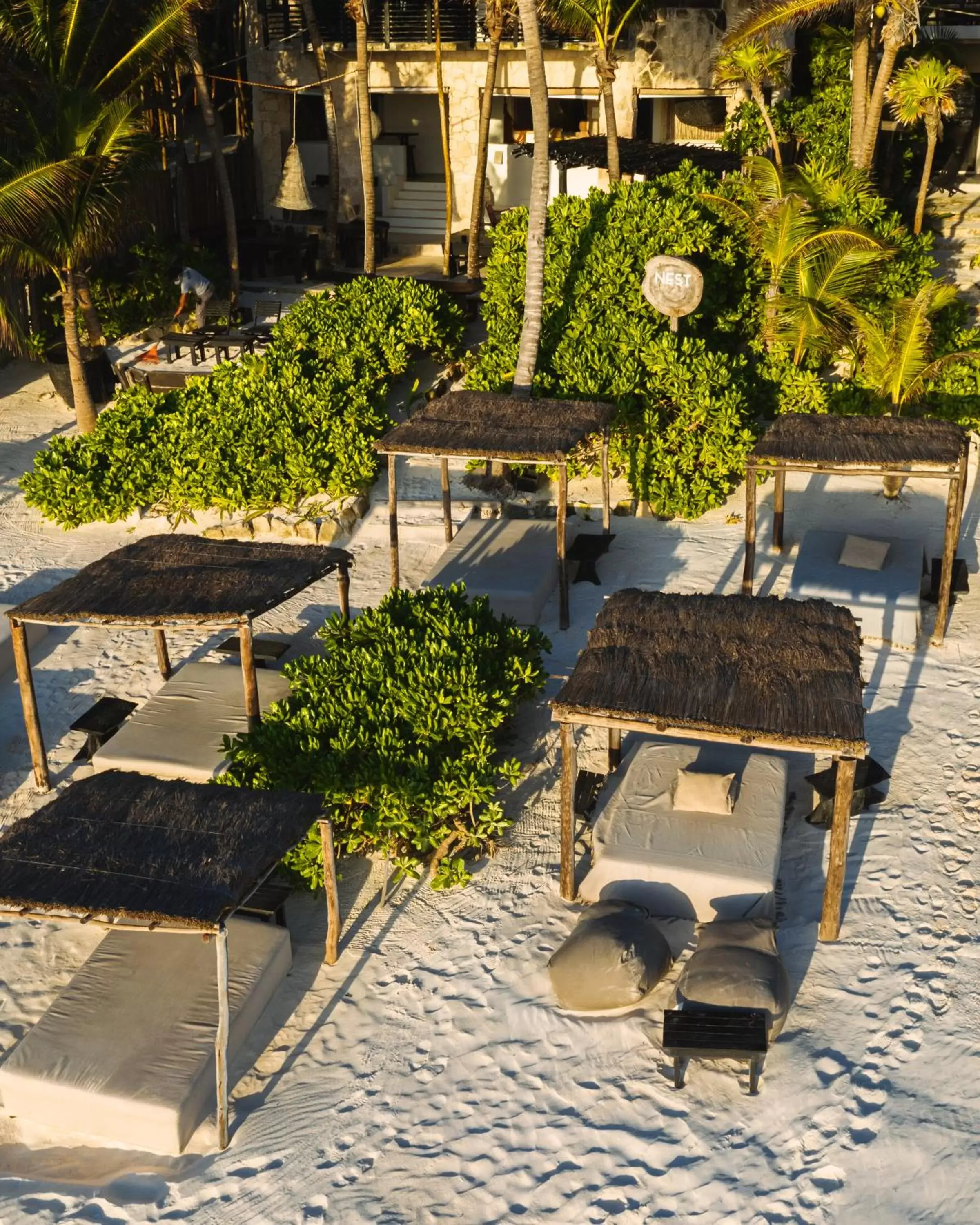 Bird's eye view in NEST Tulum