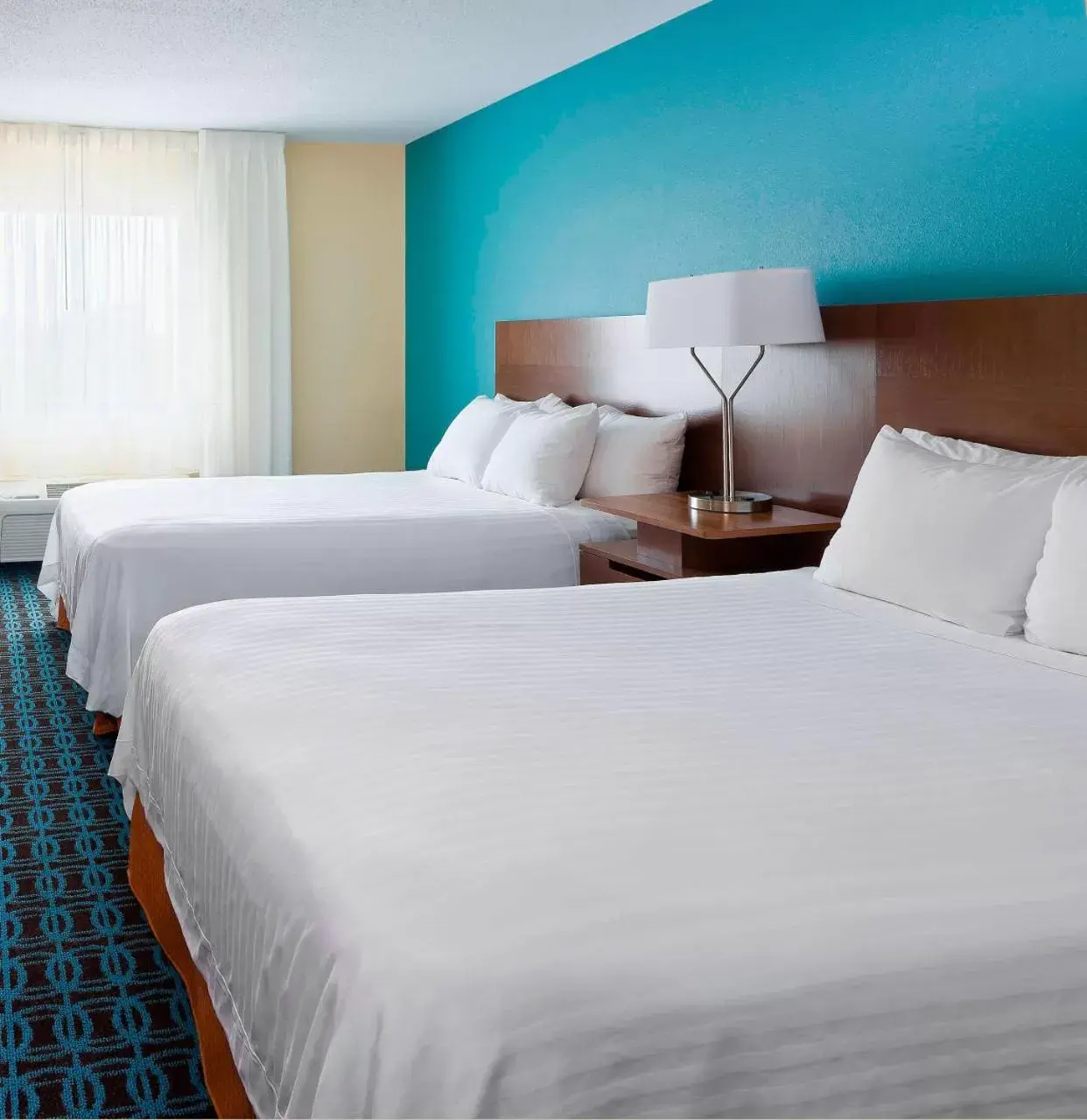 Bed in Fairfield Inn & Suites Lexington Keeneland Airport