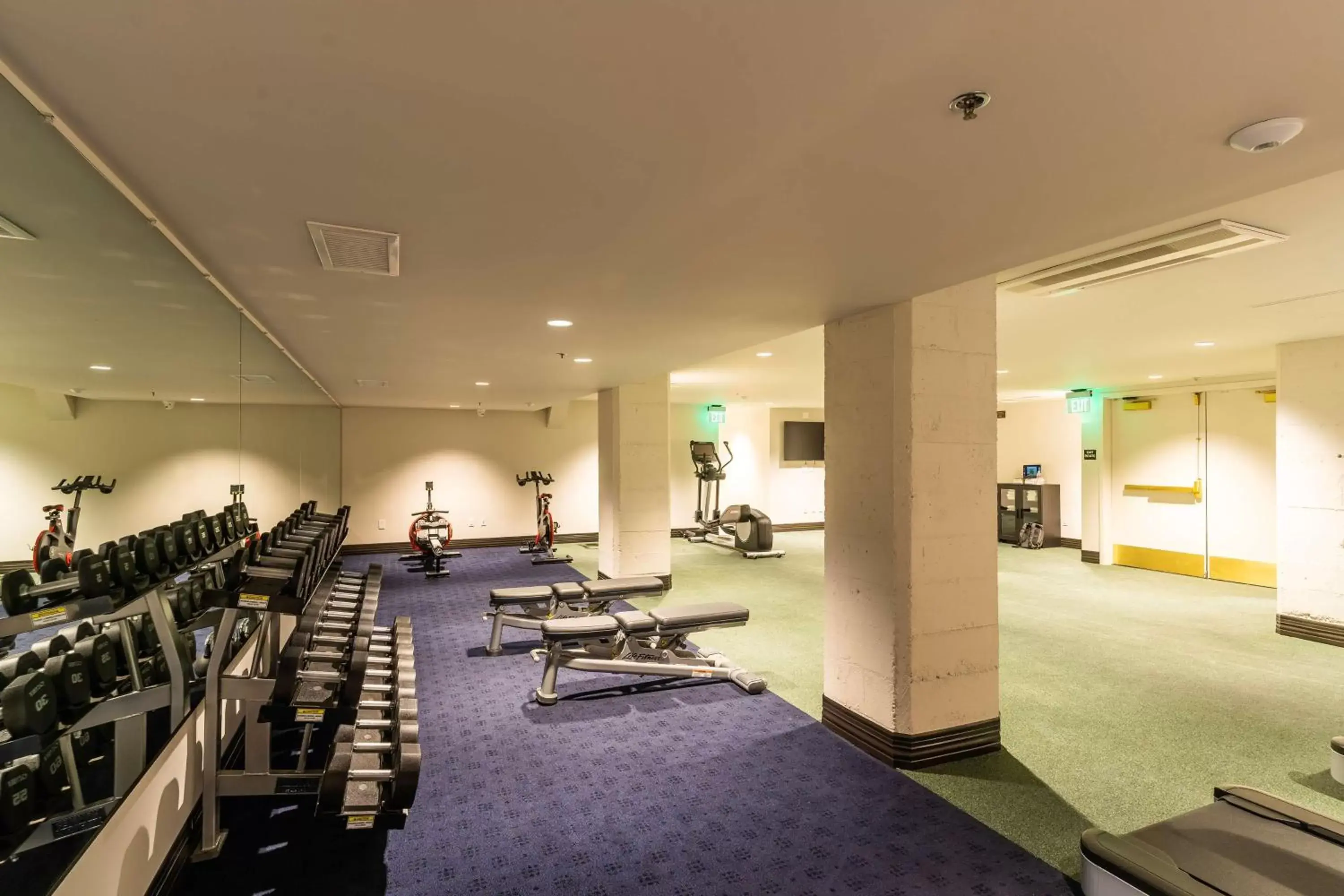 Fitness centre/facilities, Fitness Center/Facilities in The Exchange Sacramento, Curio Collection By Hilton