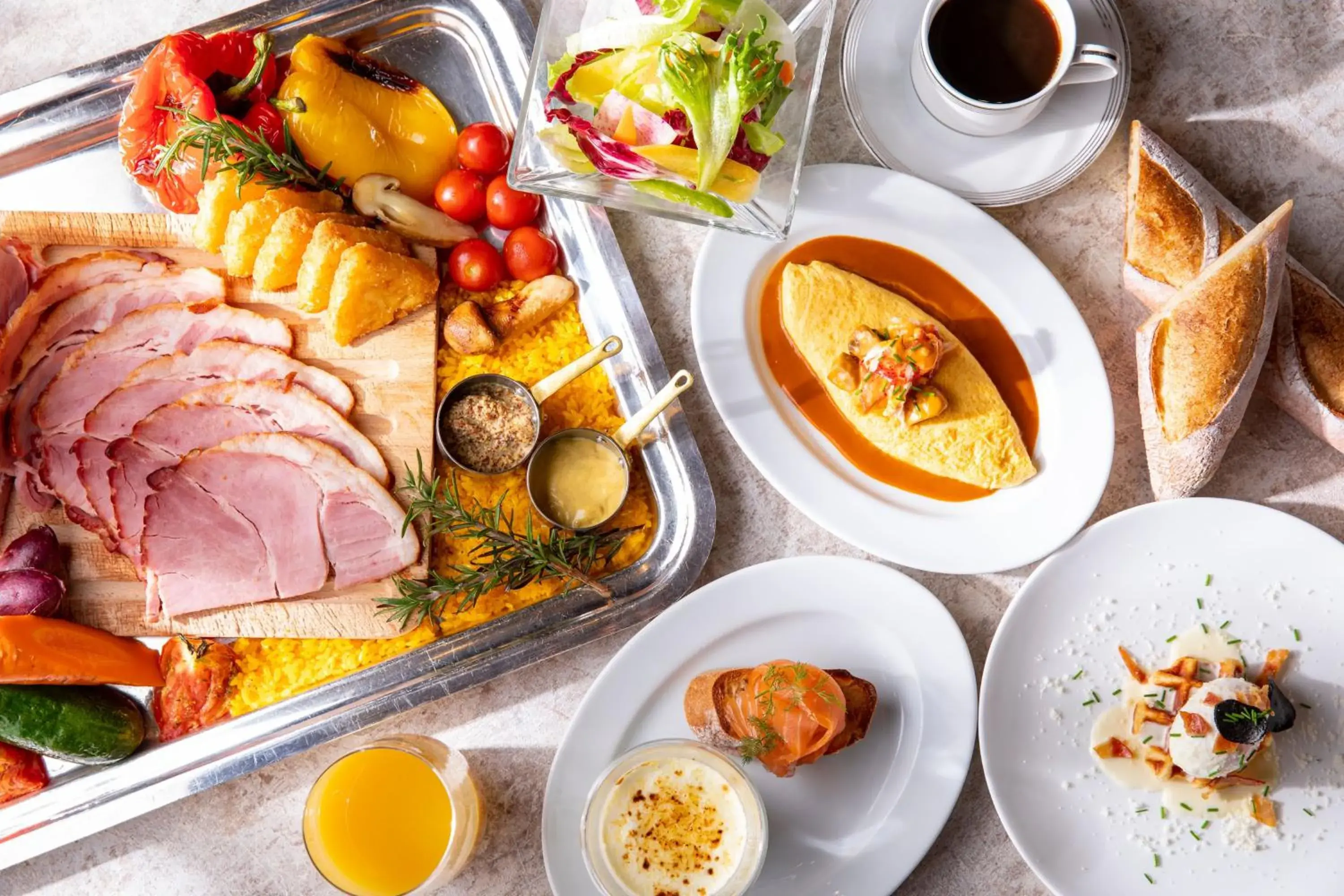 Breakfast in Conrad Tokyo Breakfast in Conrad Tokyo