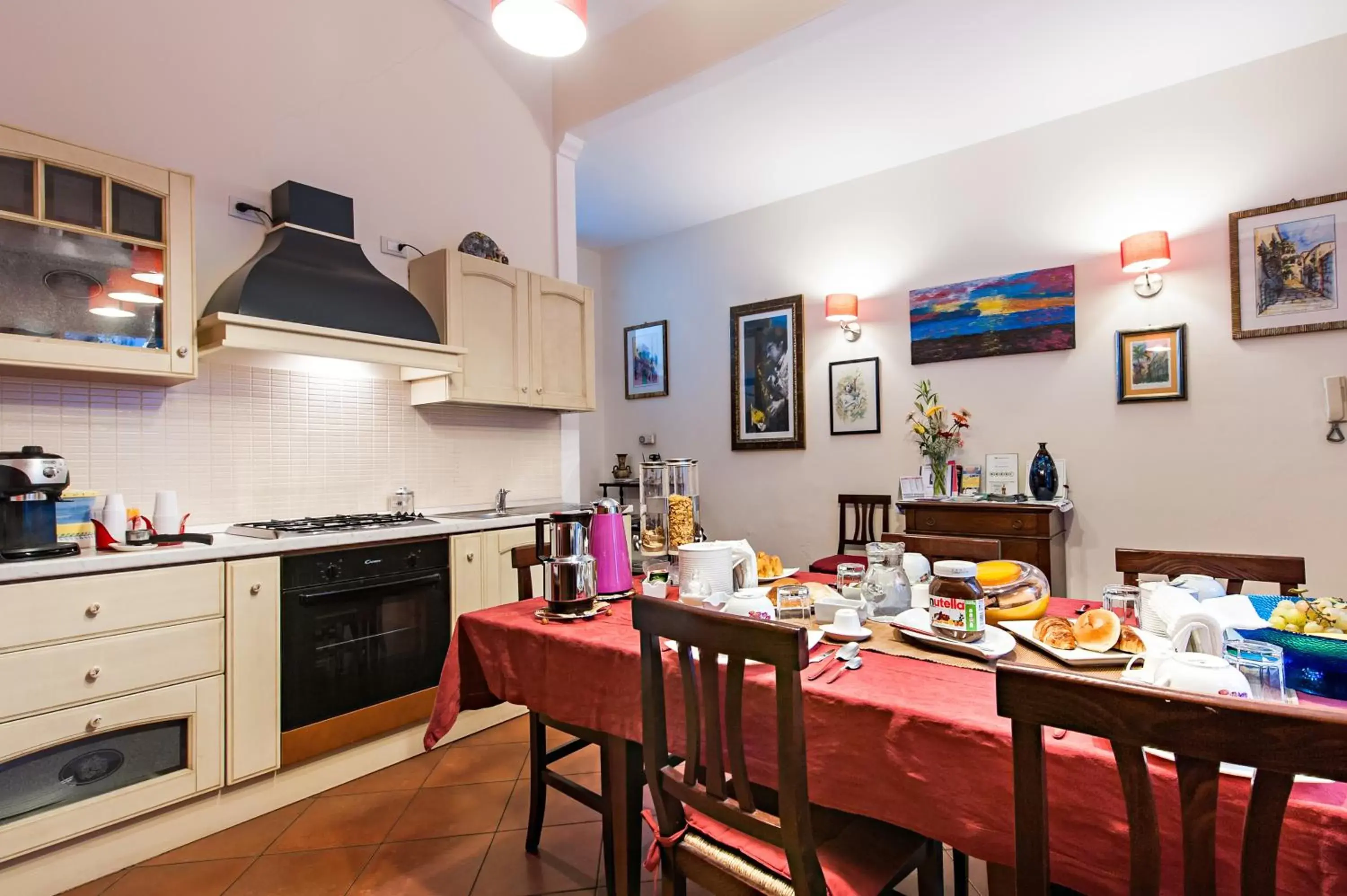 Restaurant/places to eat, Kitchen/Kitchenette in B&B Casa Degli Artisti