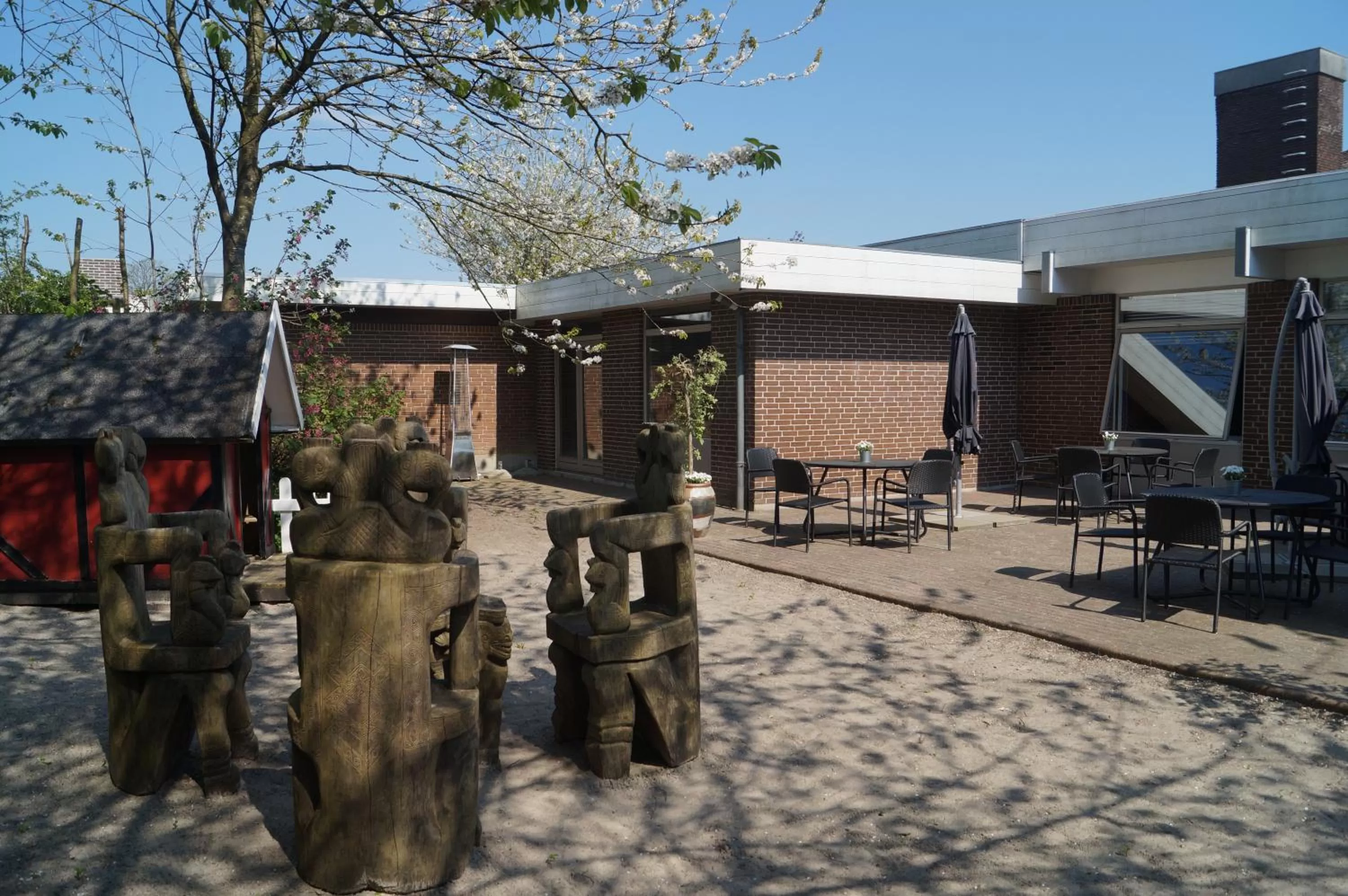 Garden in Hotel Pejsegaarden