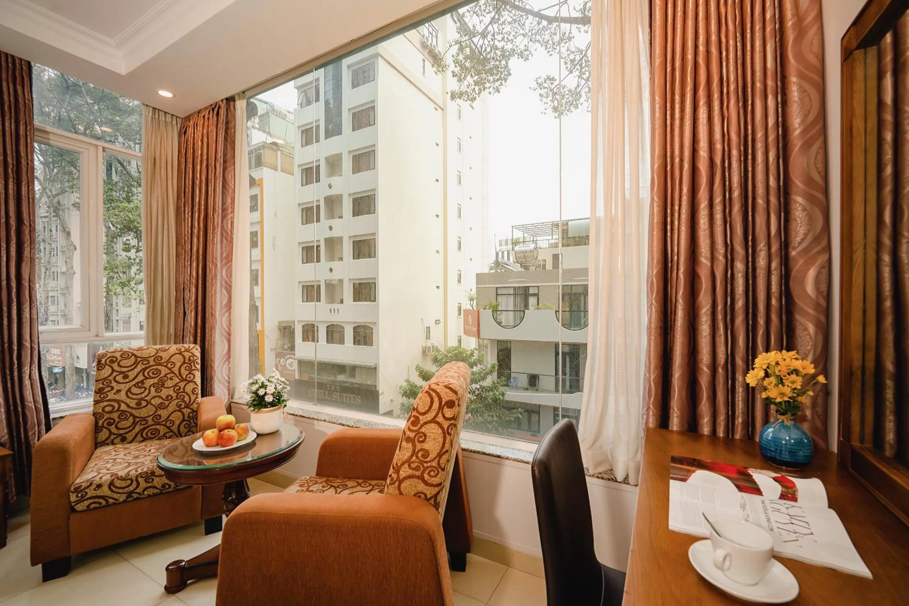 Seating Area in Tuong Vy Ben Thanh Hotel
