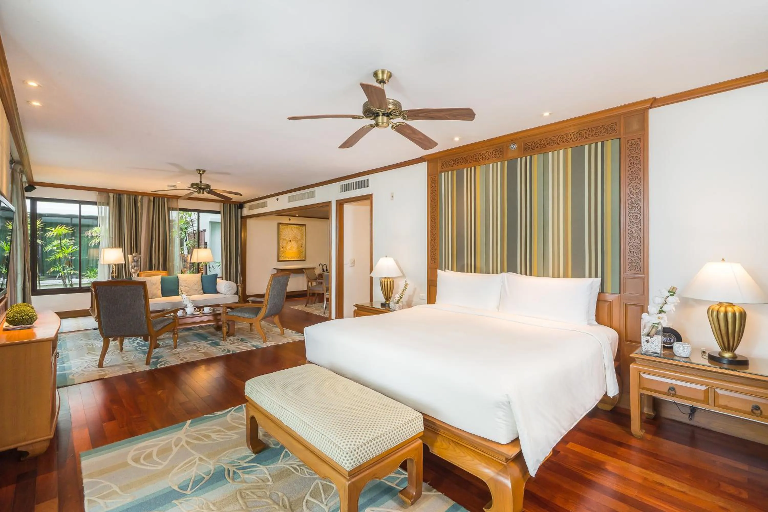 Bed in JW Marriott Phuket Resort and Spa