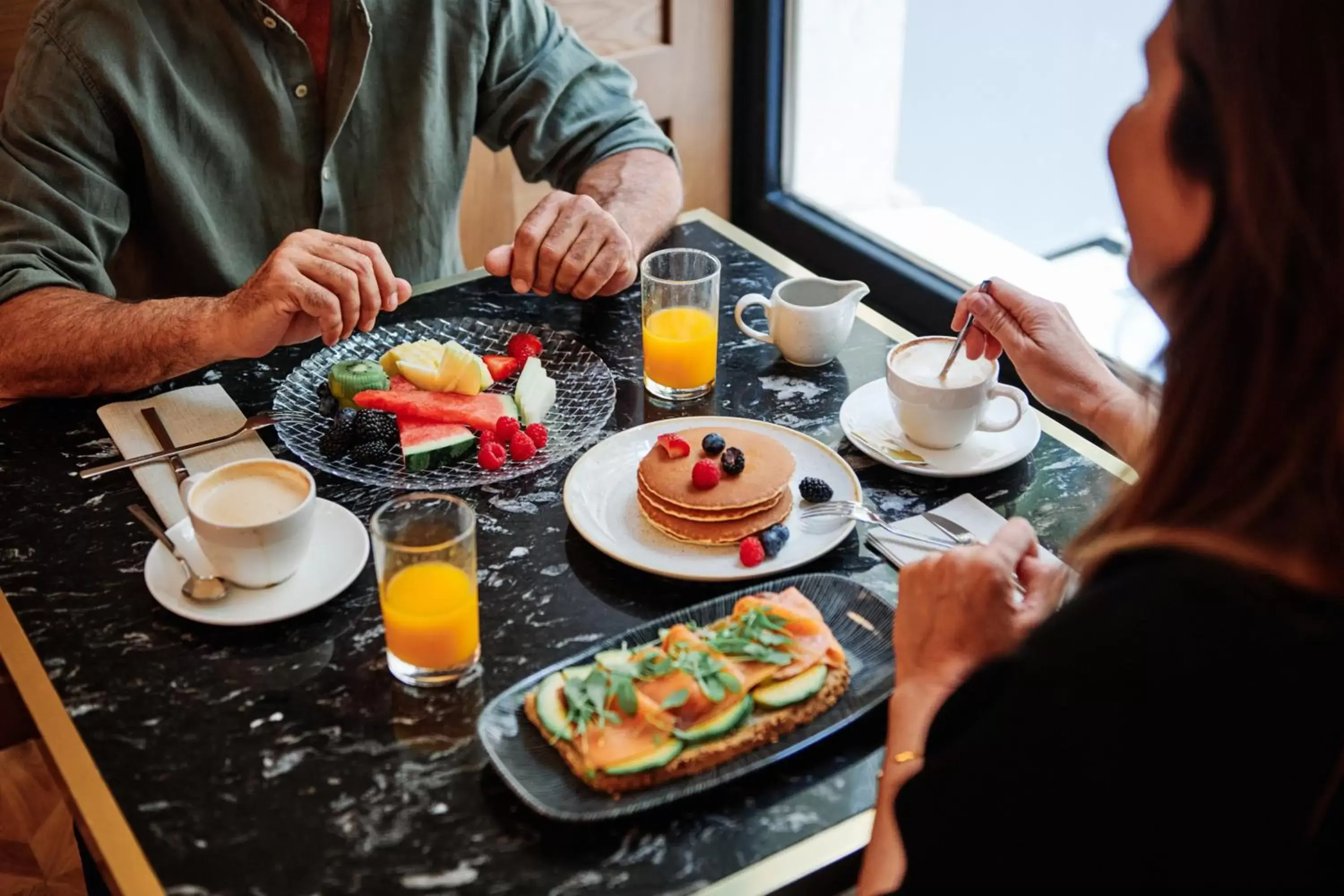 Buffet breakfast in Molina Lario