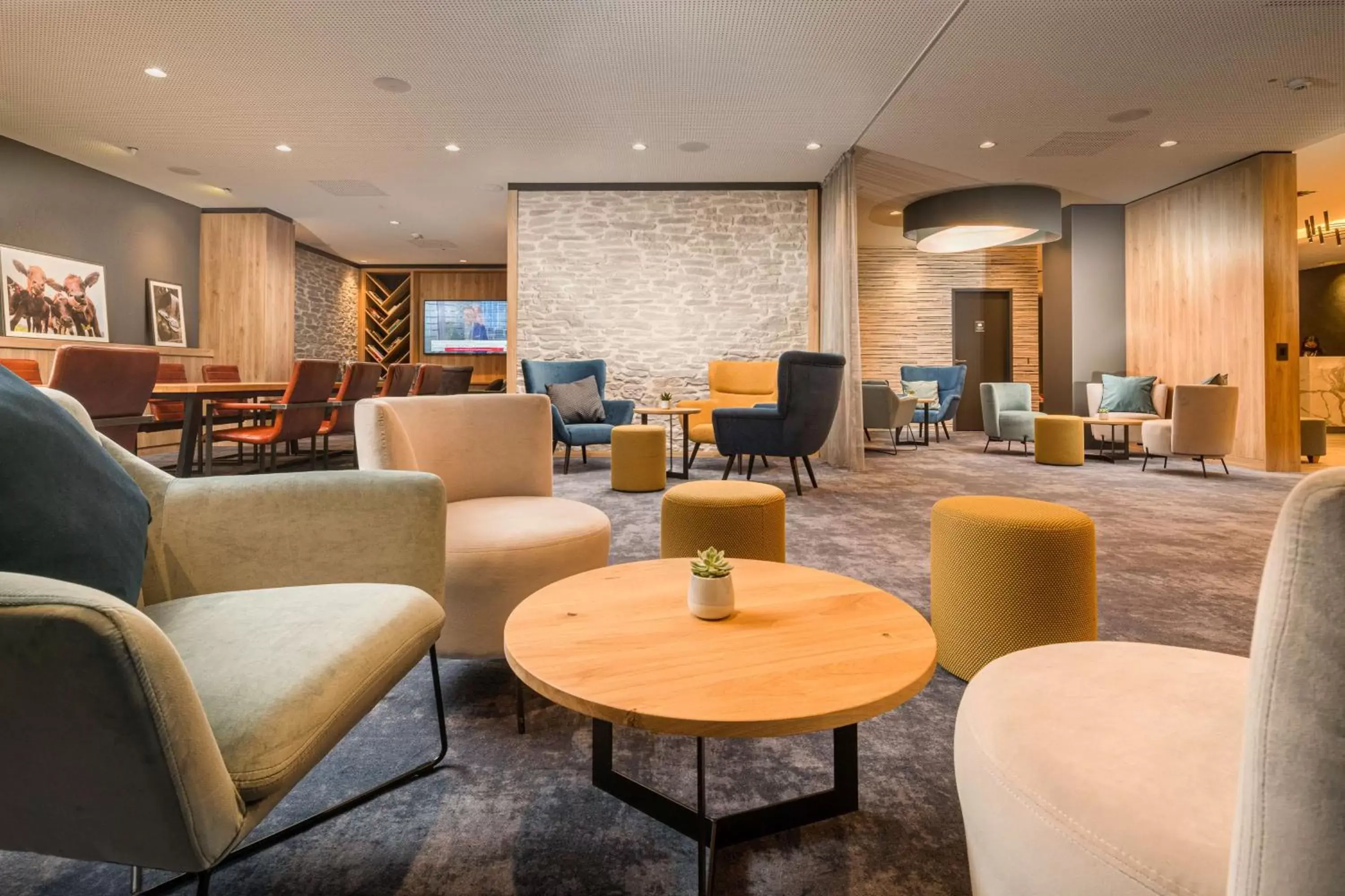 Lobby or reception, Lounge/Bar in Best Western Hotel Arabellapark Muenchen