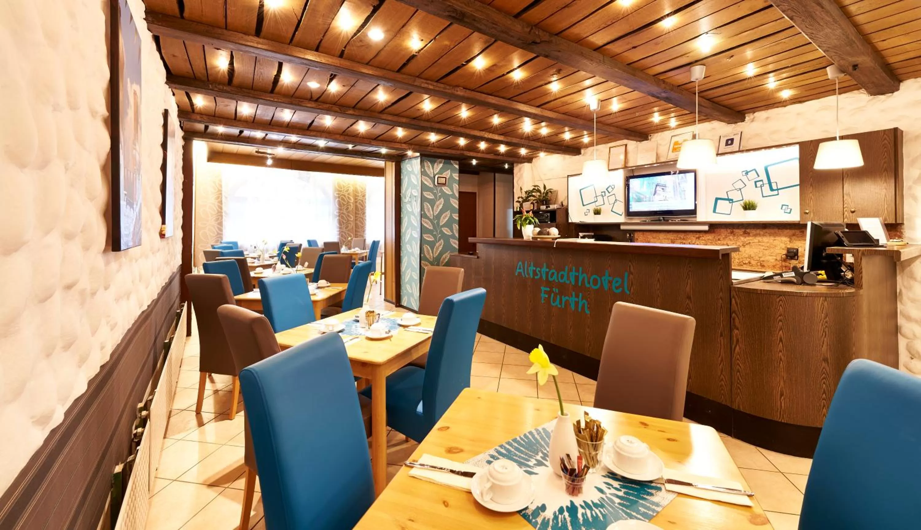 Restaurant/places to eat in Altstadthotel Fürth