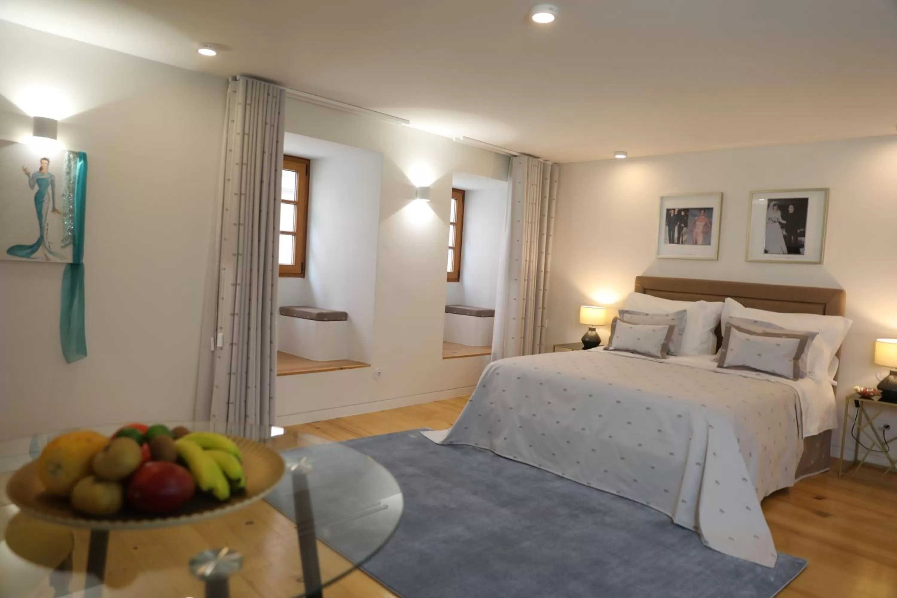 Bed in TM Luxury Apartments Lisbon