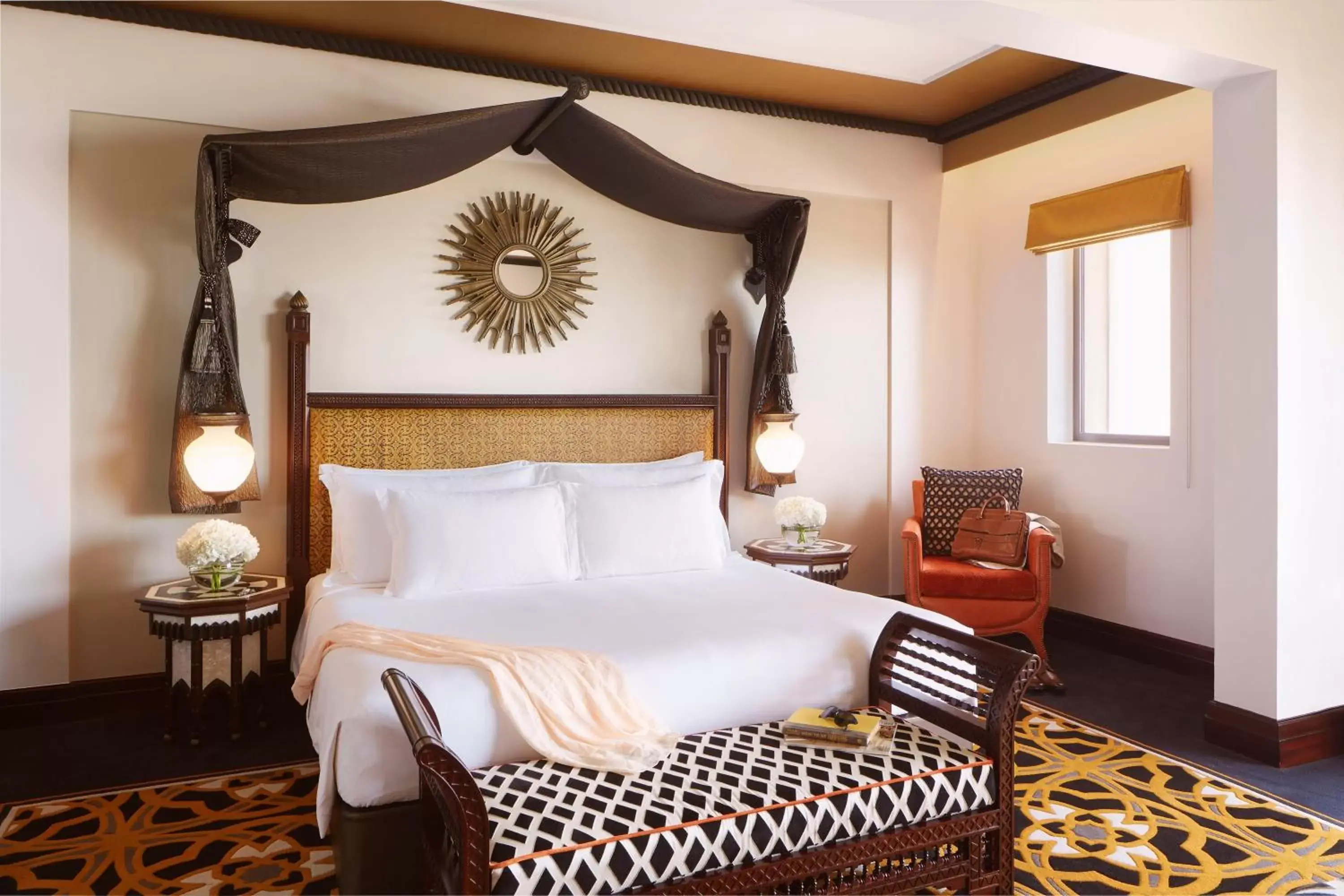 Bed in Jumeirah Al Qasr Dubai Bed in Jumeirah Al Qasr Dubai