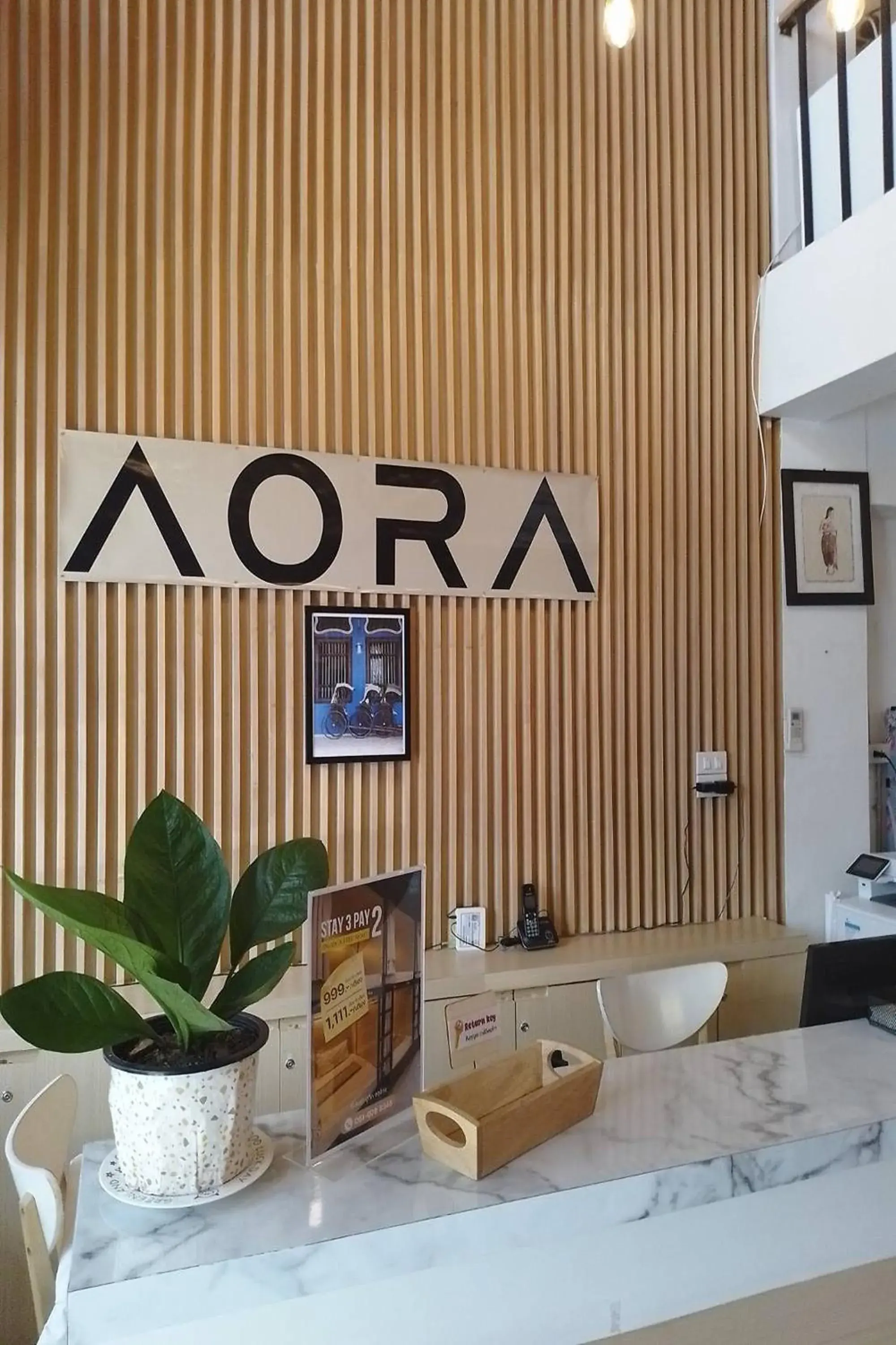 Lobby or reception in Aora Boutique Hotel Chatuchak