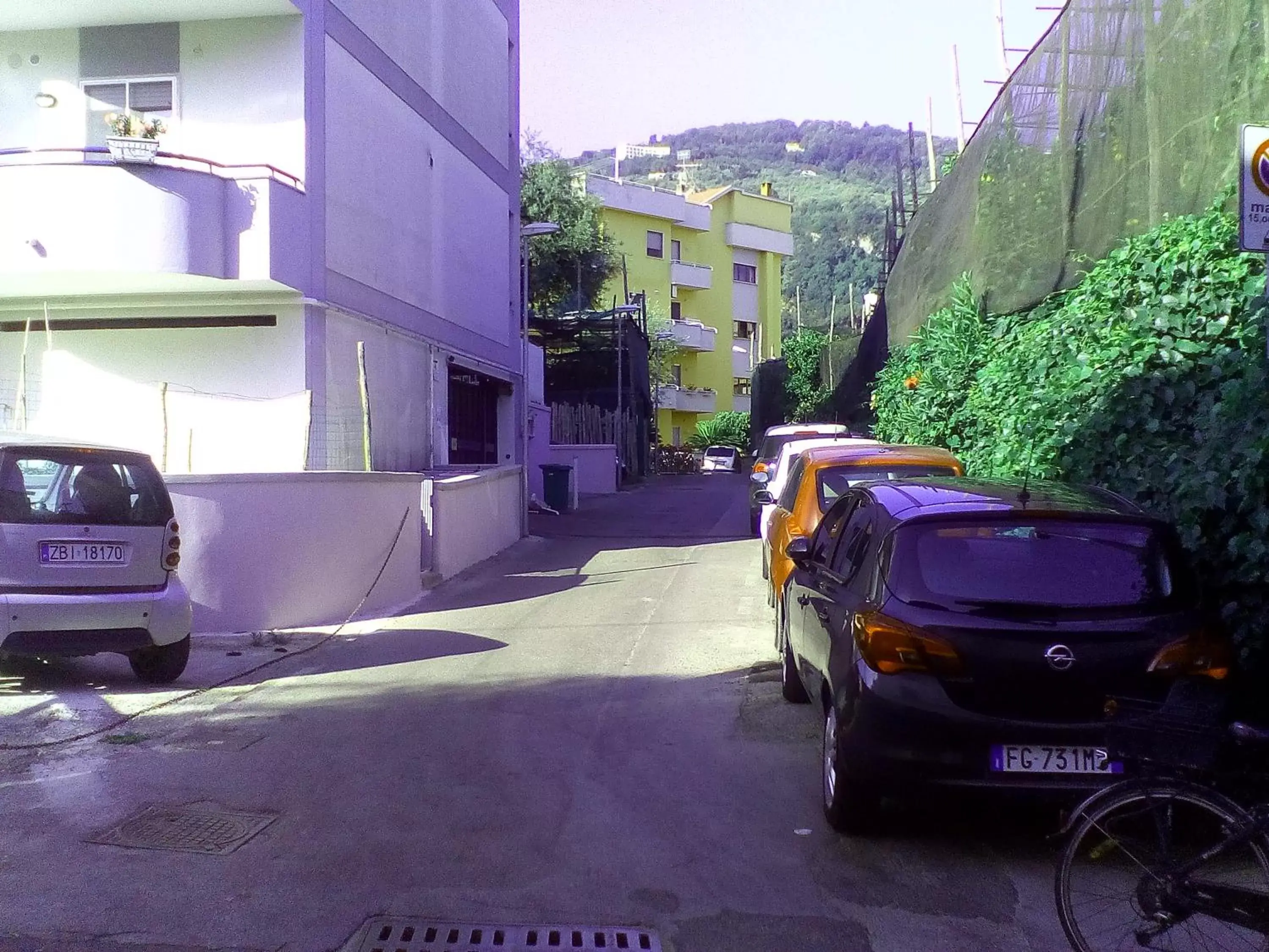 Street view in b&b Sorrento Garden