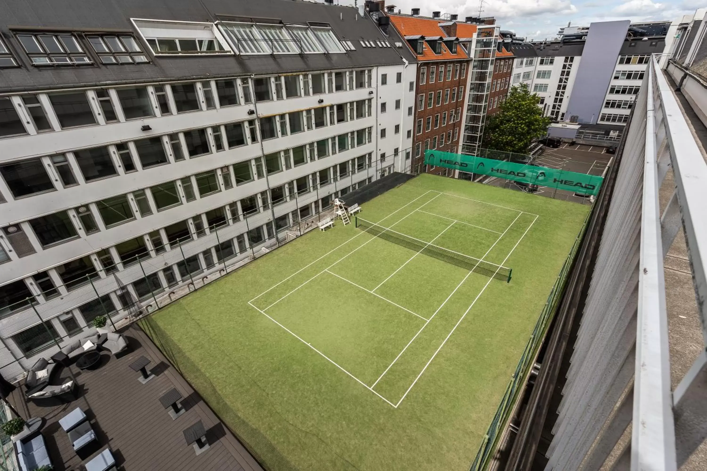 Tennis court, Tennis/Squash in ProfilHotels Mercur