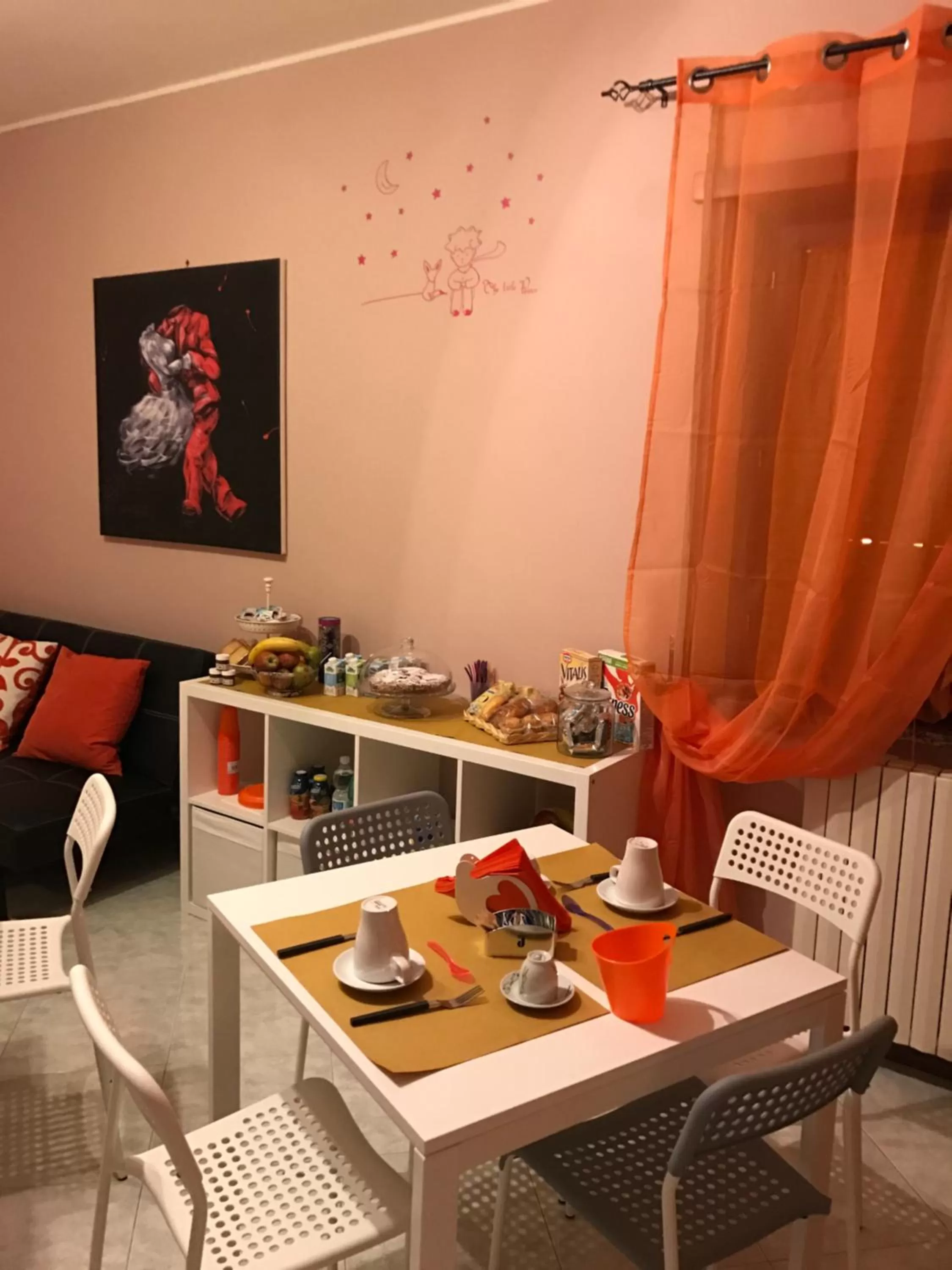 Communal kitchen in Il Piccolo Principe