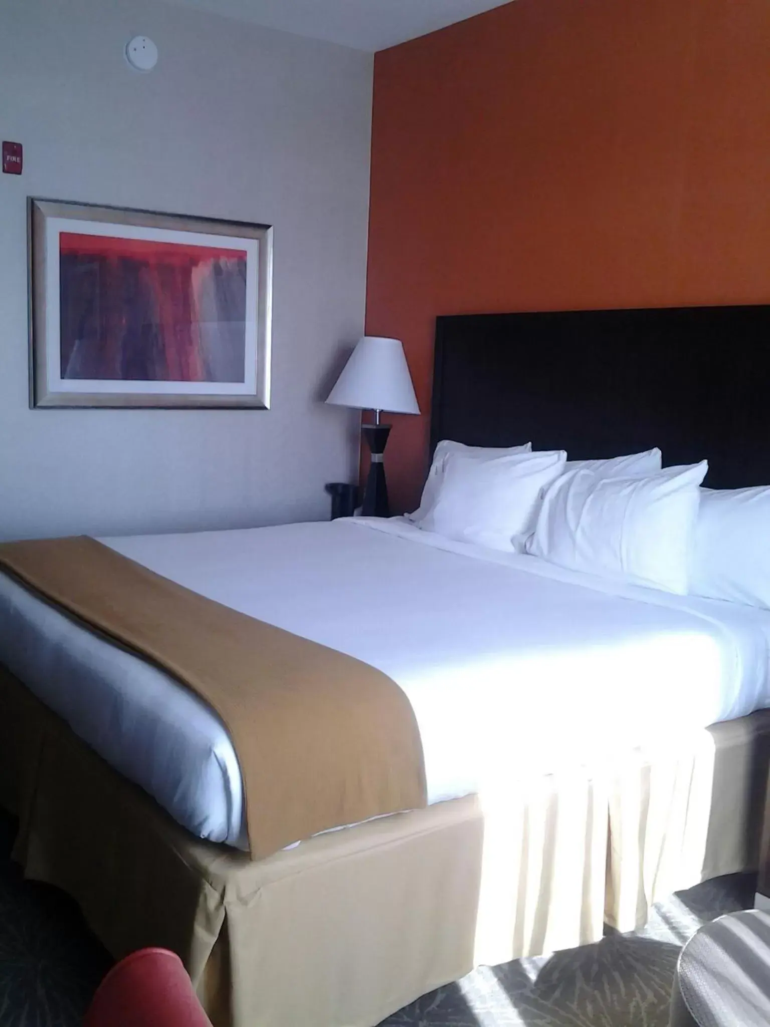 Bed in Holiday Inn Express Pittsburgh - Munhall, an IHG Hotel