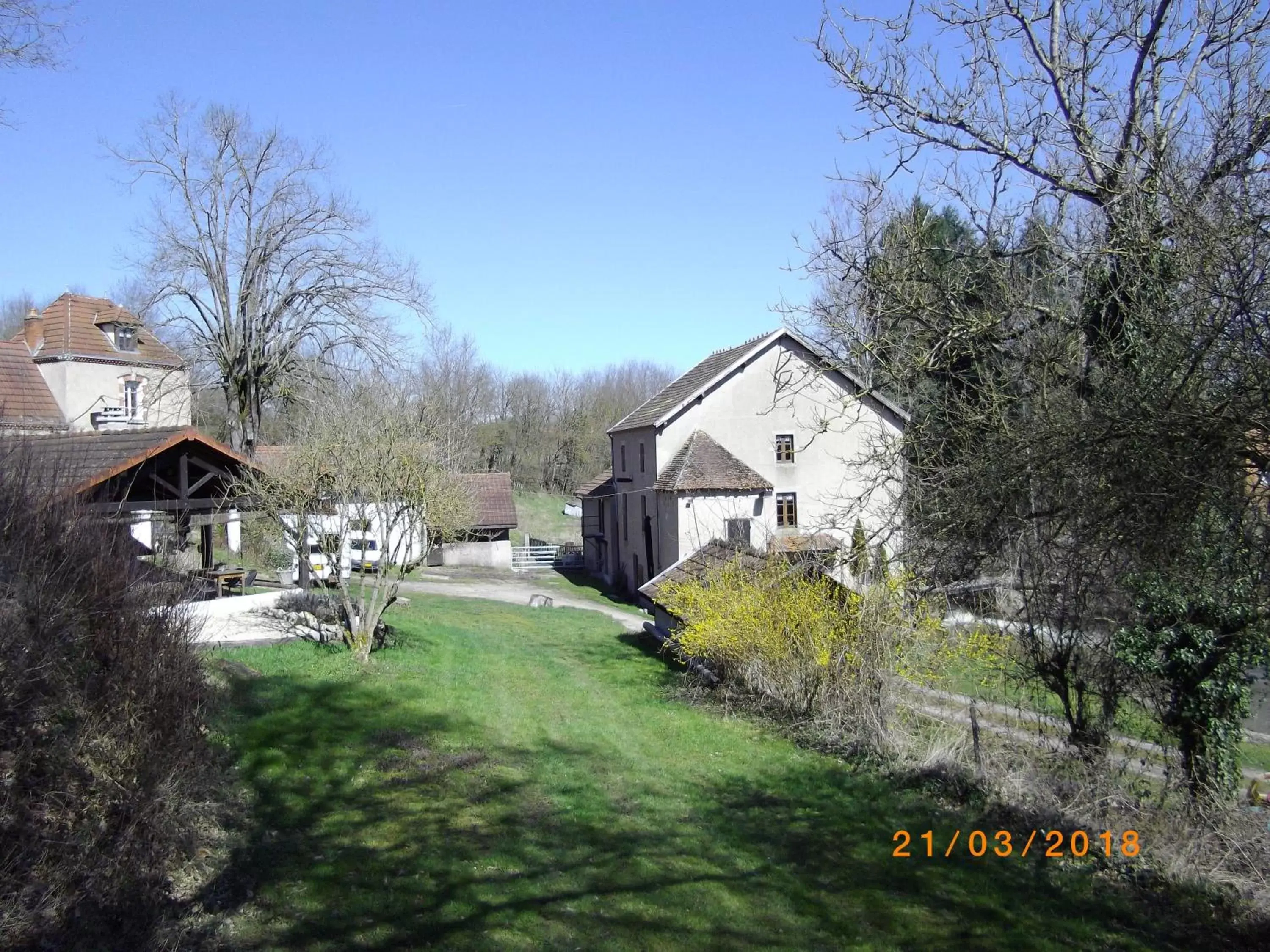 Garden, Property Building in Maison du Moulin Galuzot