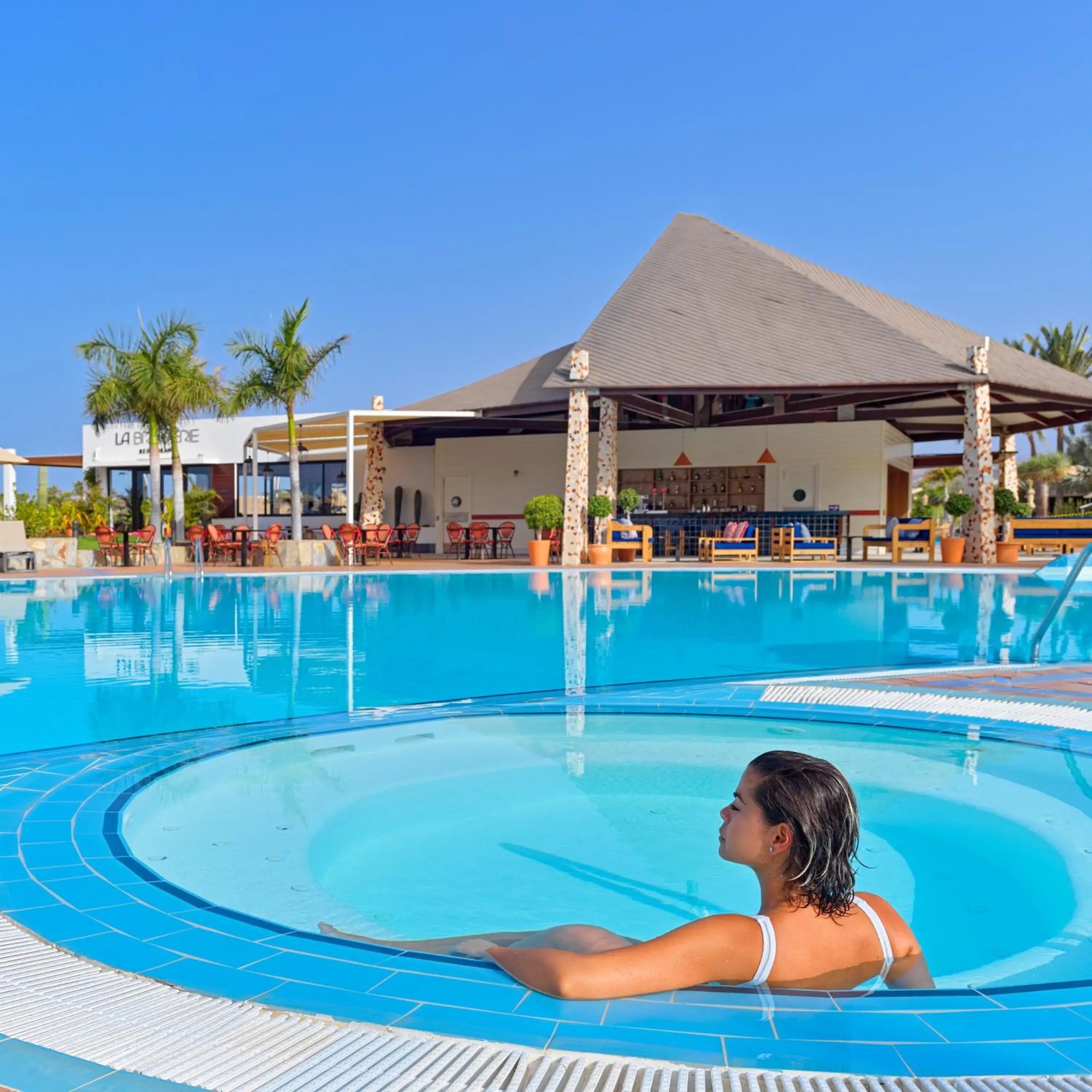 People, Swimming Pool in H10 Playa Meloneras Palace