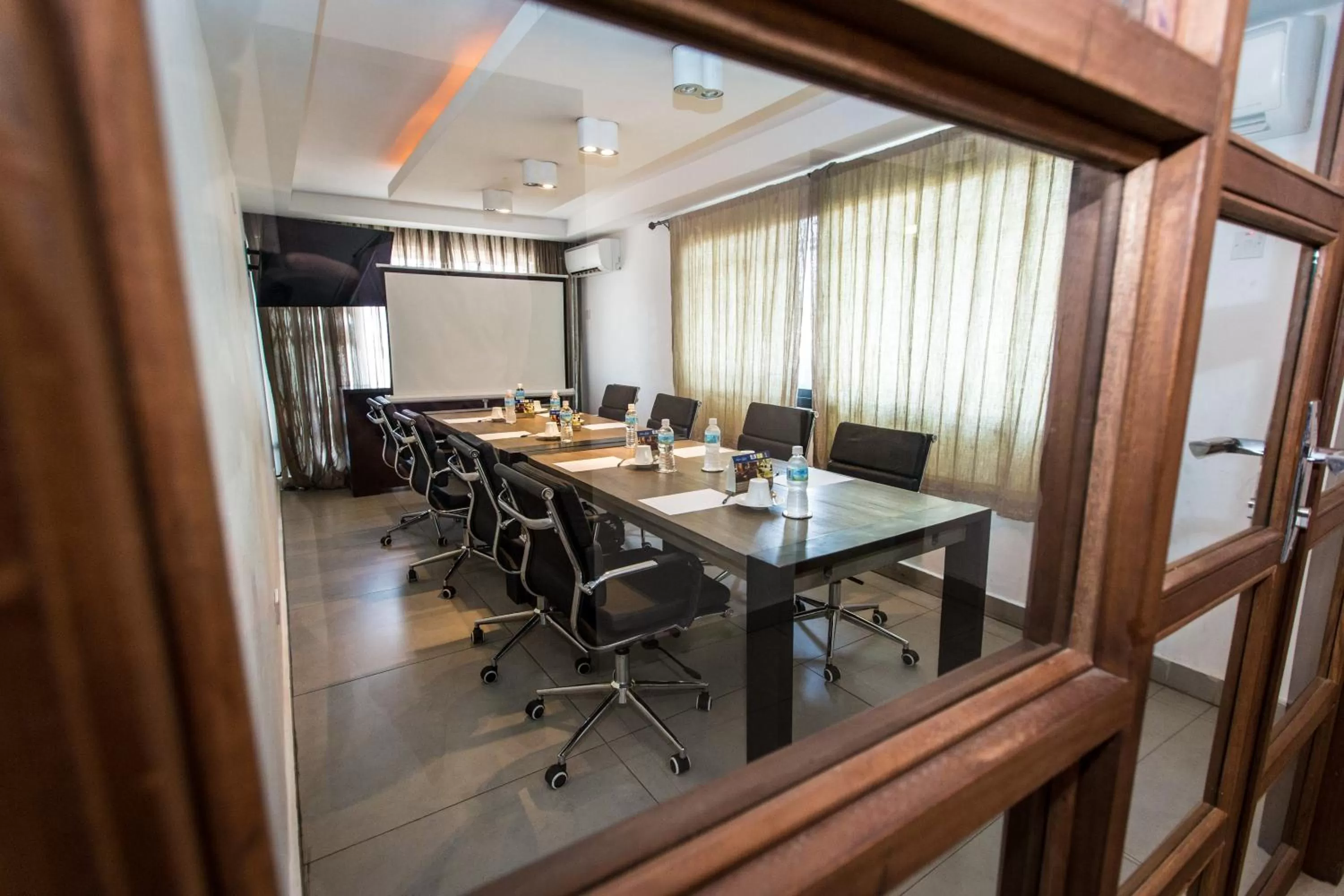 Meeting/conference room in The Swiss Hotel Freetown