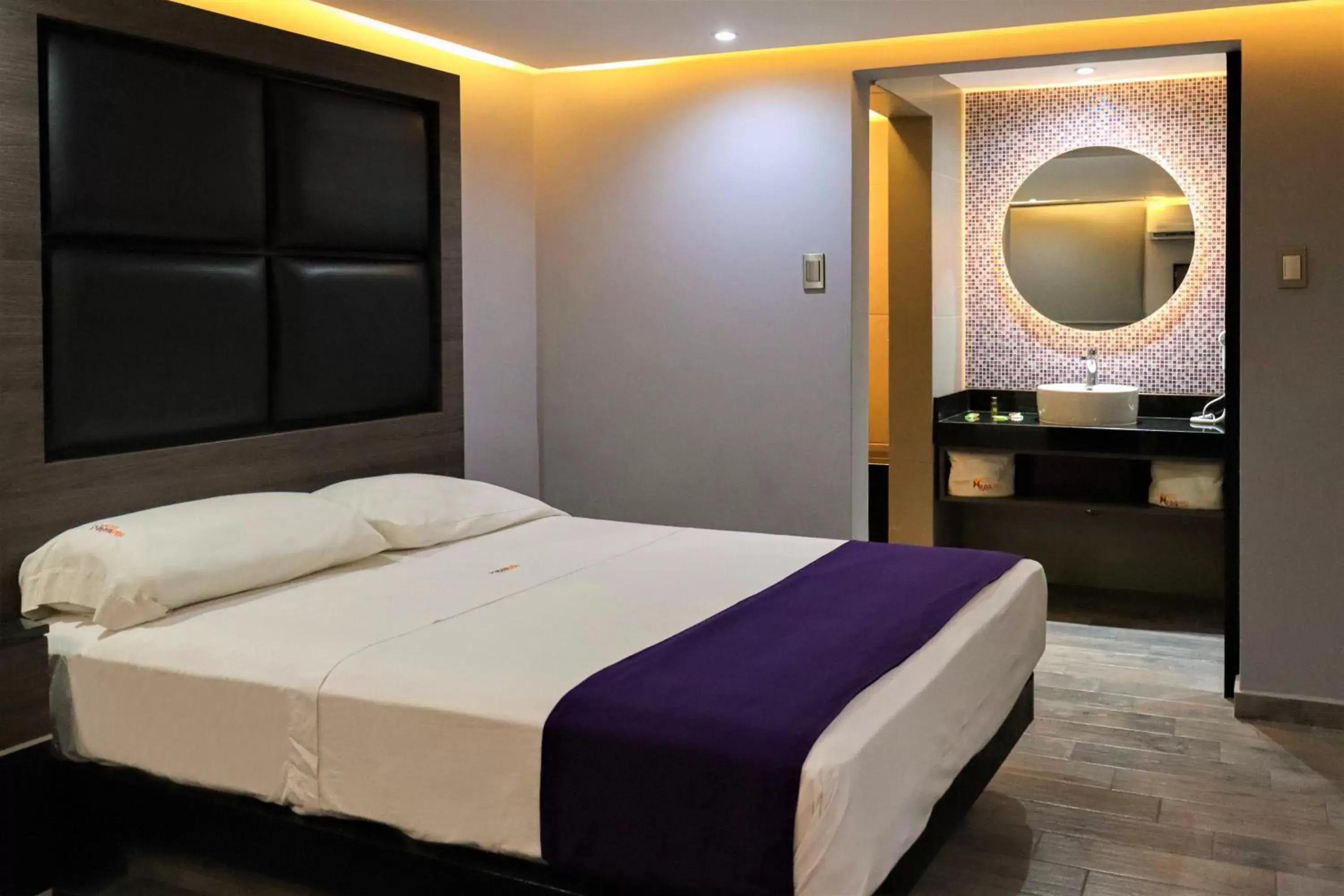 Bedroom, Bed in Auto-Hotel Playa Linda
