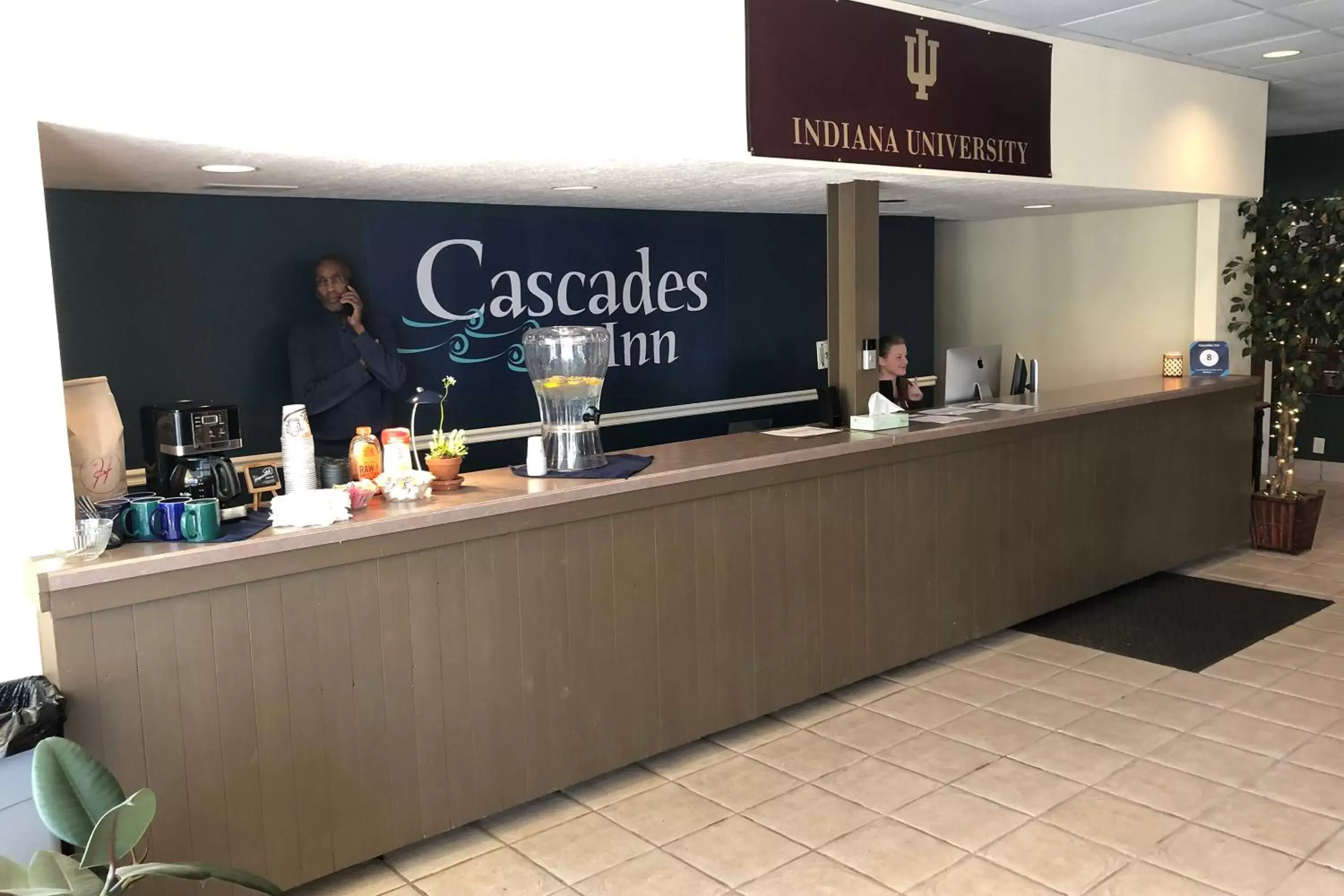 Staff in Cascades Inn