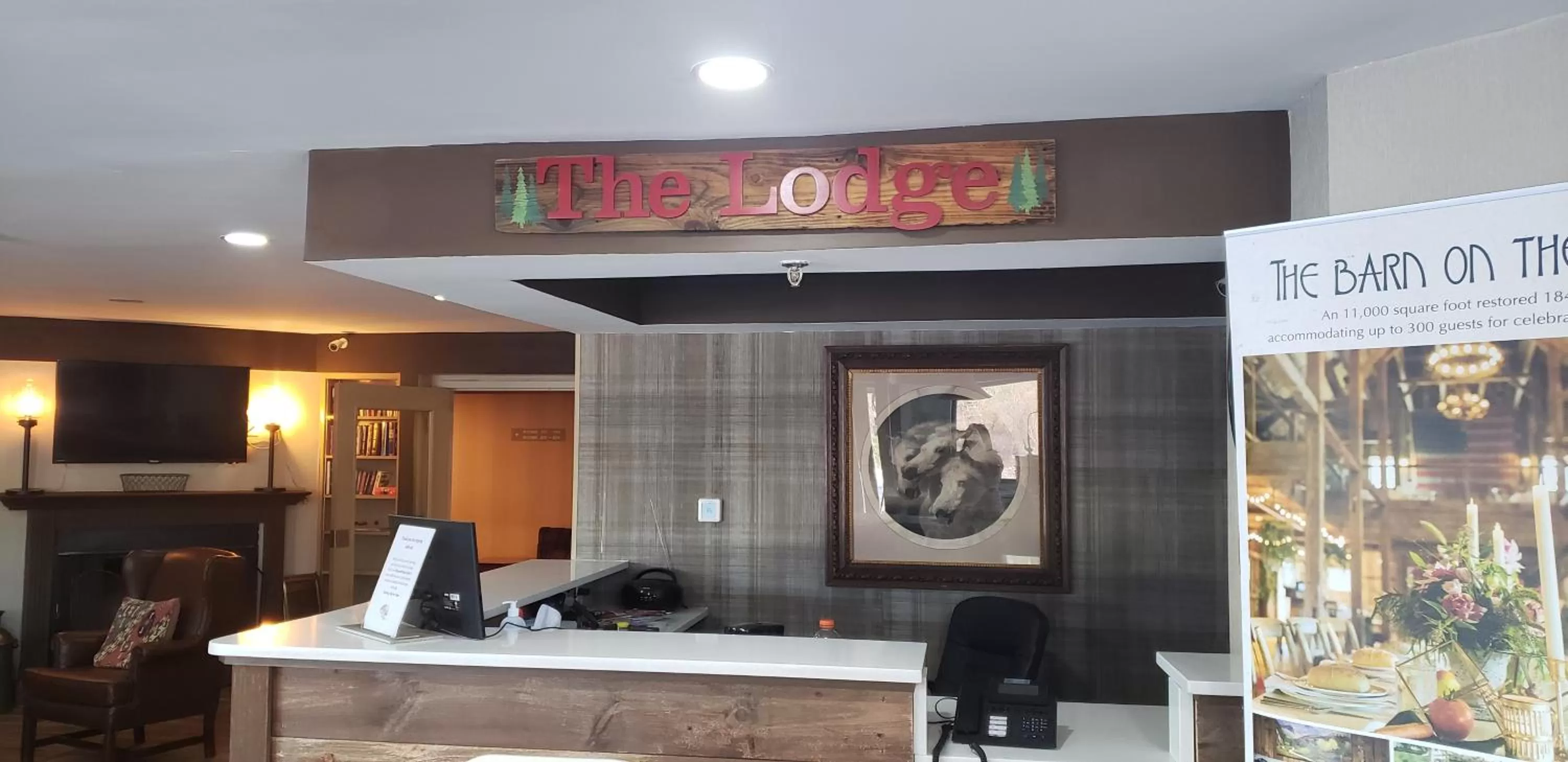 Property logo or sign in The Common Man Inn, Spa & Lodge