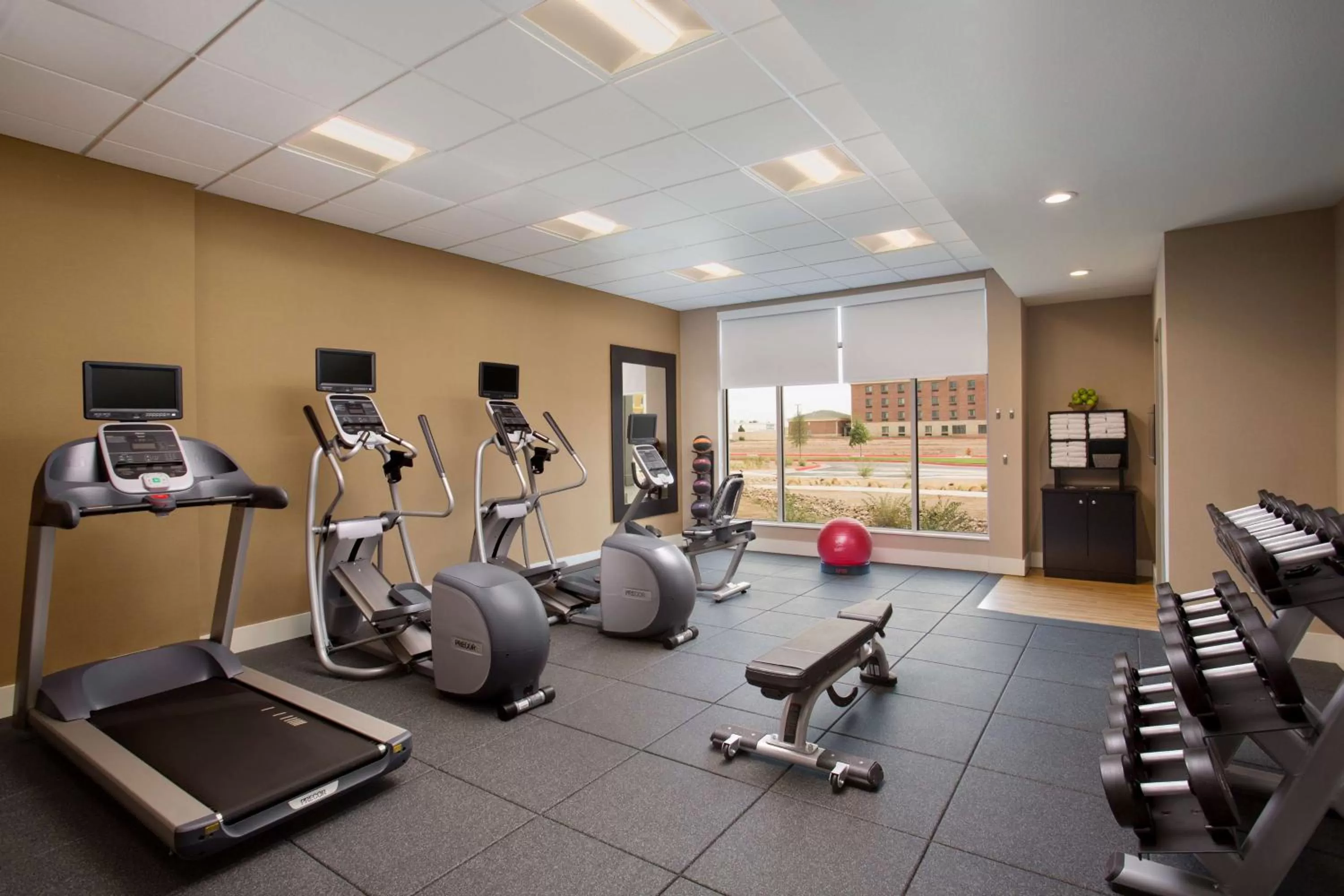 Fitness centre/facilities in Hilton Garden Inn Lubbock