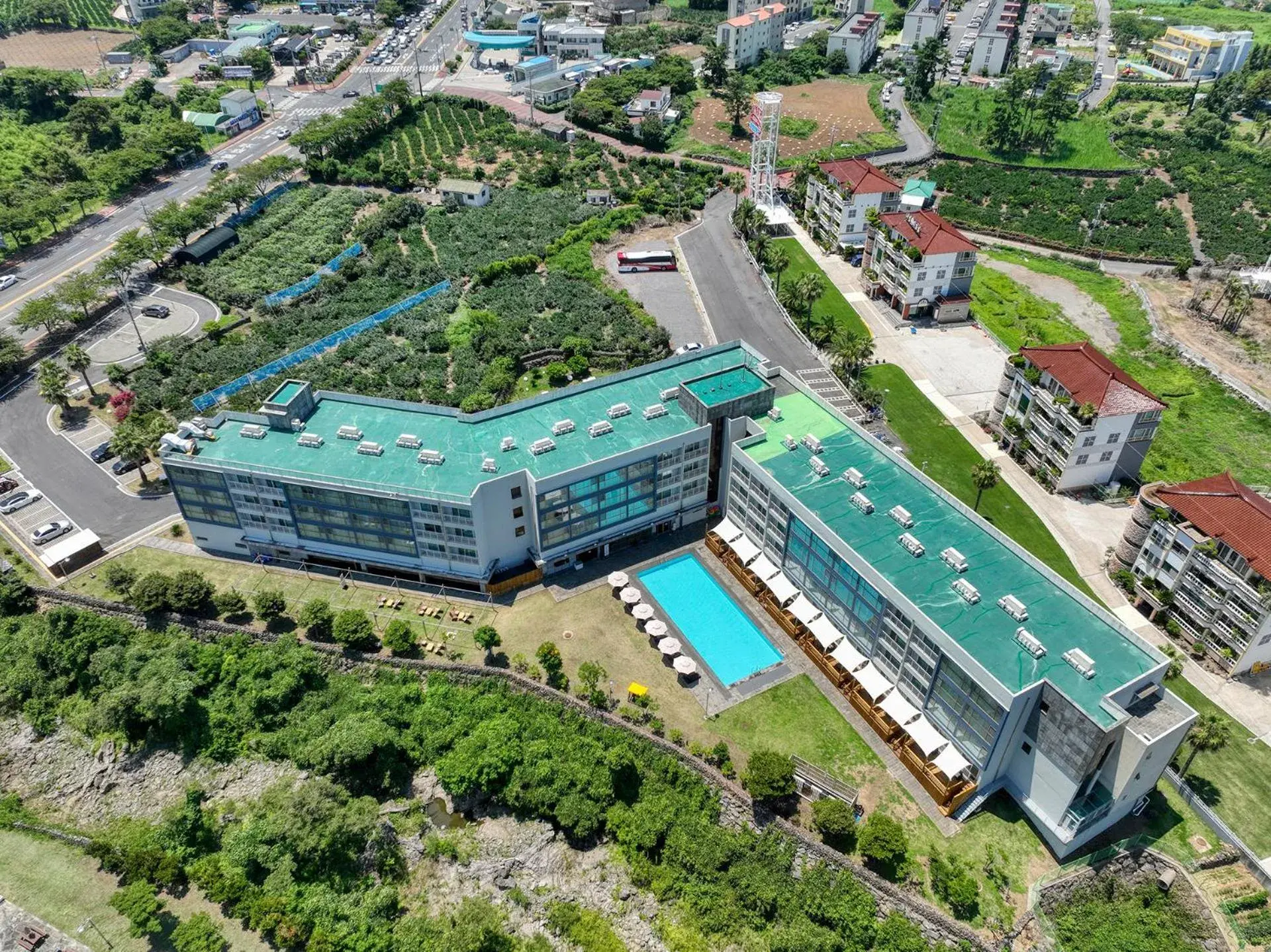 Bird's-eye View in JEJU Shangrila Hotel&Resort