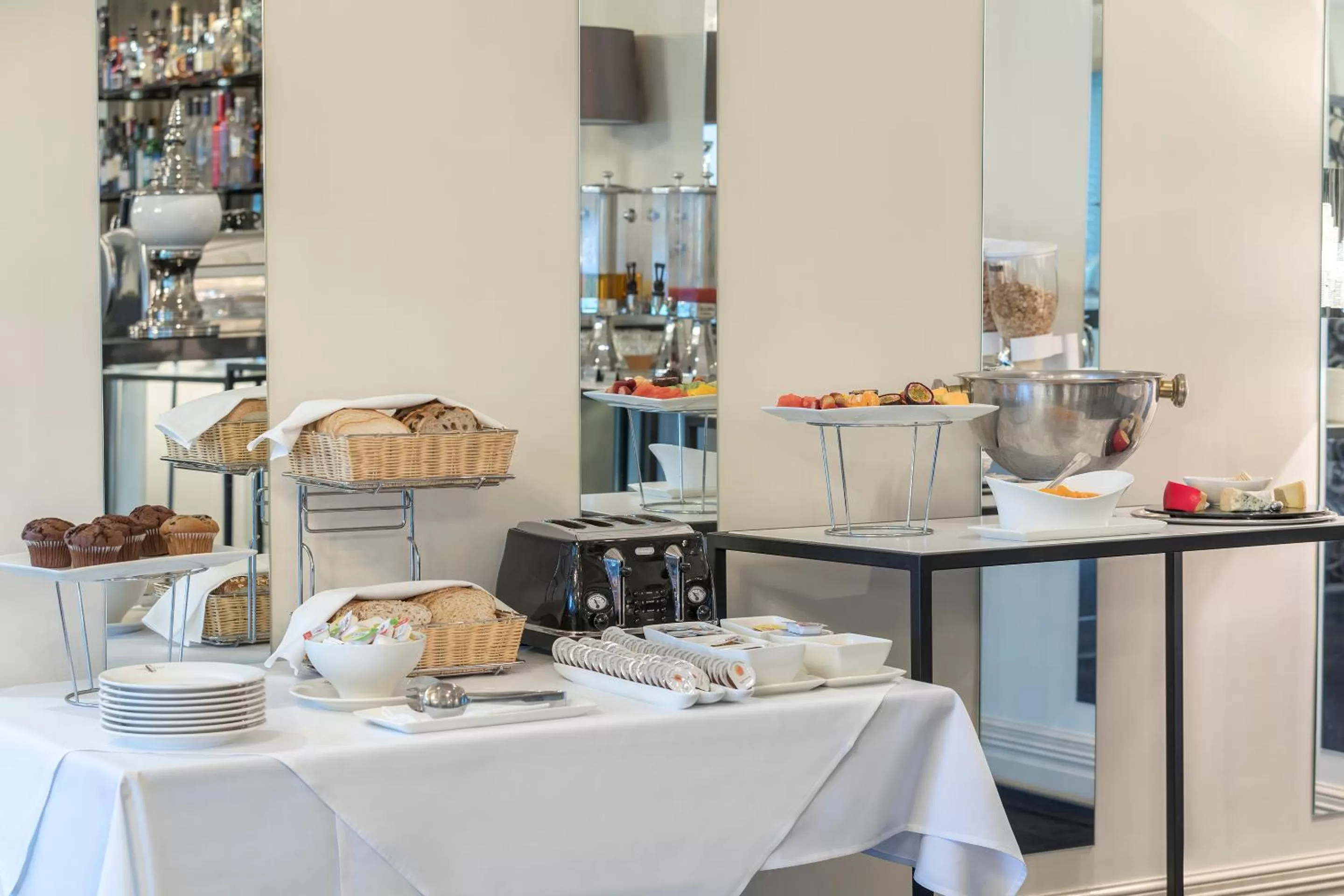 Buffet breakfast in The Carrington Hotel