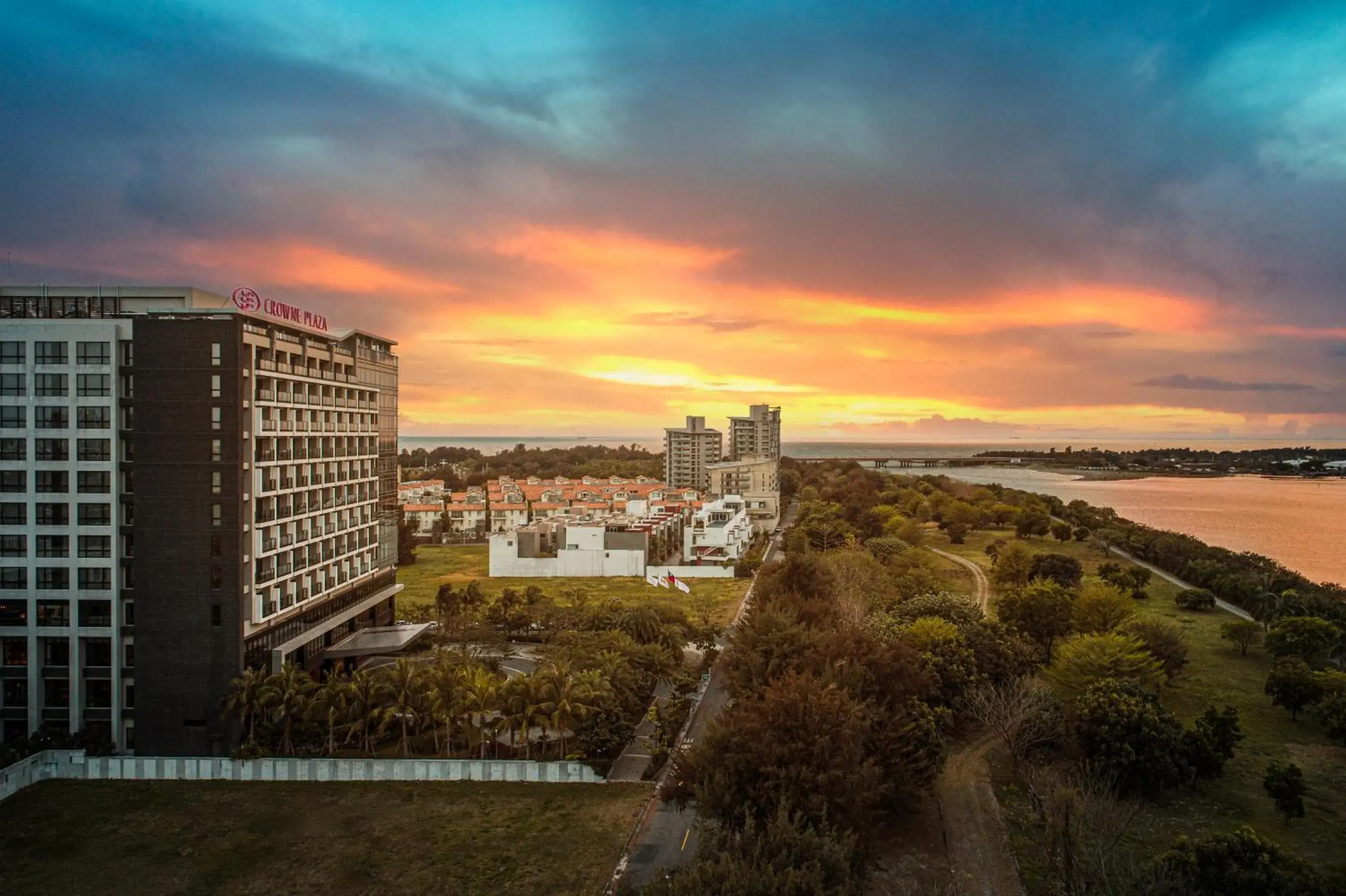 Property building in Crowne Plaza Tainan, an IHG Hotel